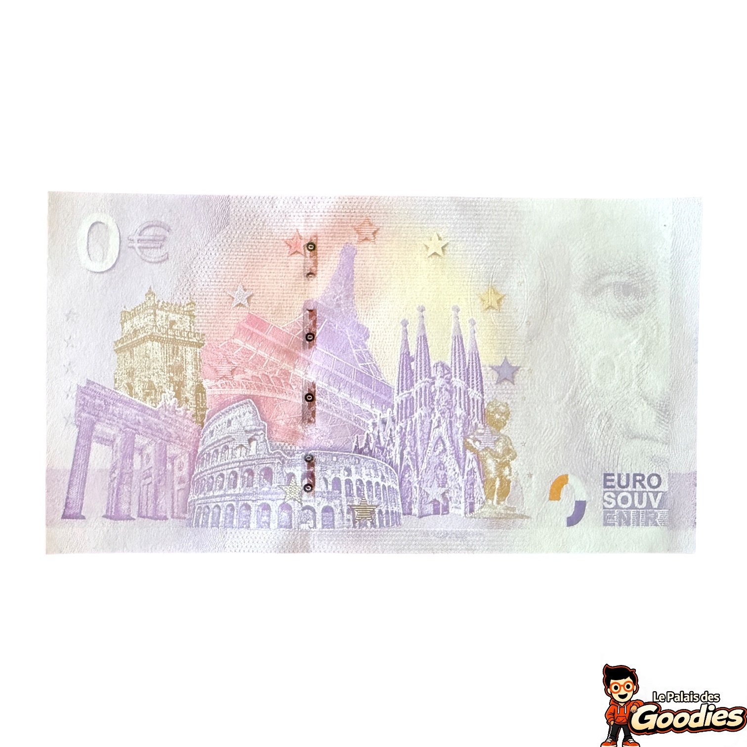 Billet Touristique - Euro souvenir : Futuroscope Billet souvenir 0 euro "Édition 10 ans"