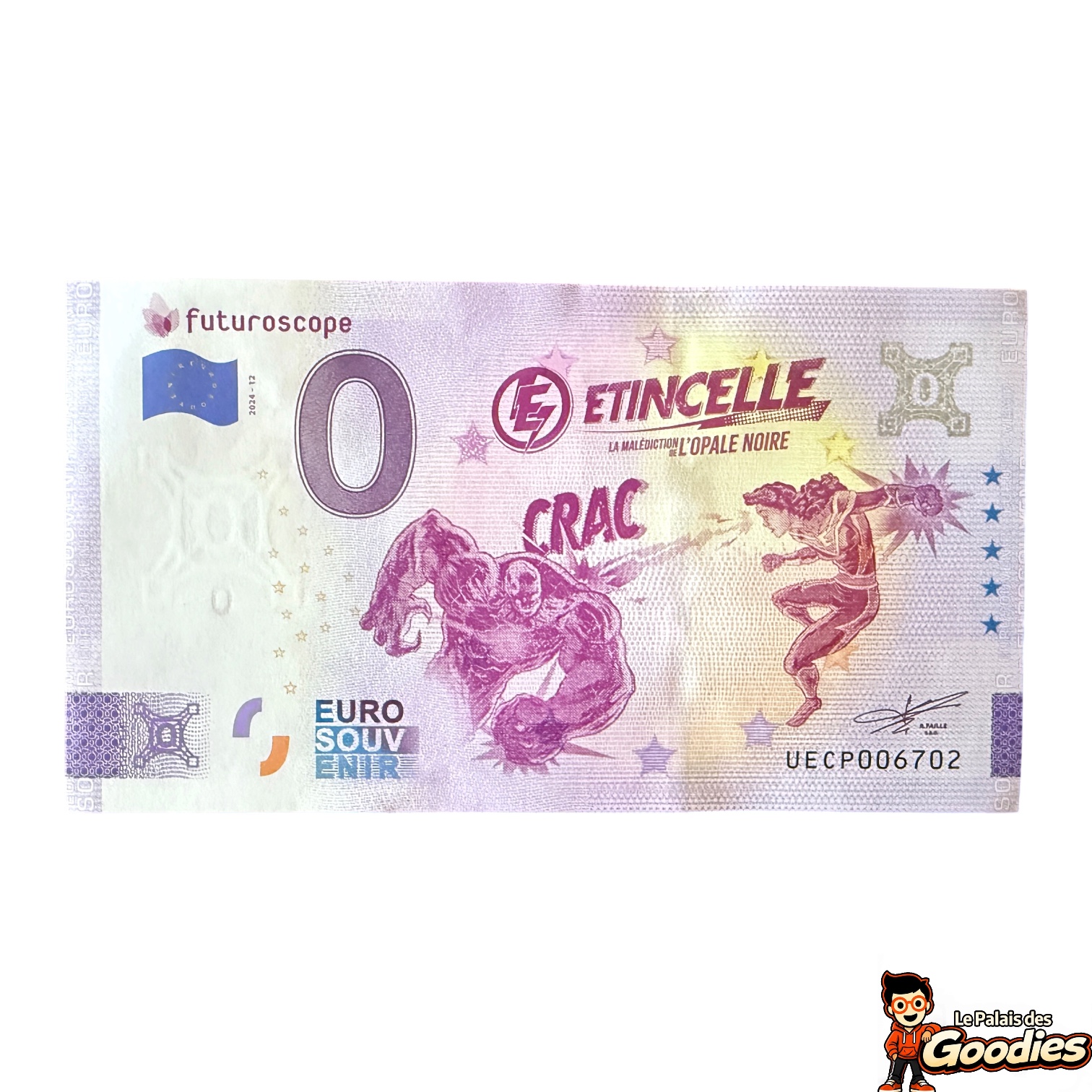 Futuroscope - Étincelle : Billet souvenir 0 euro