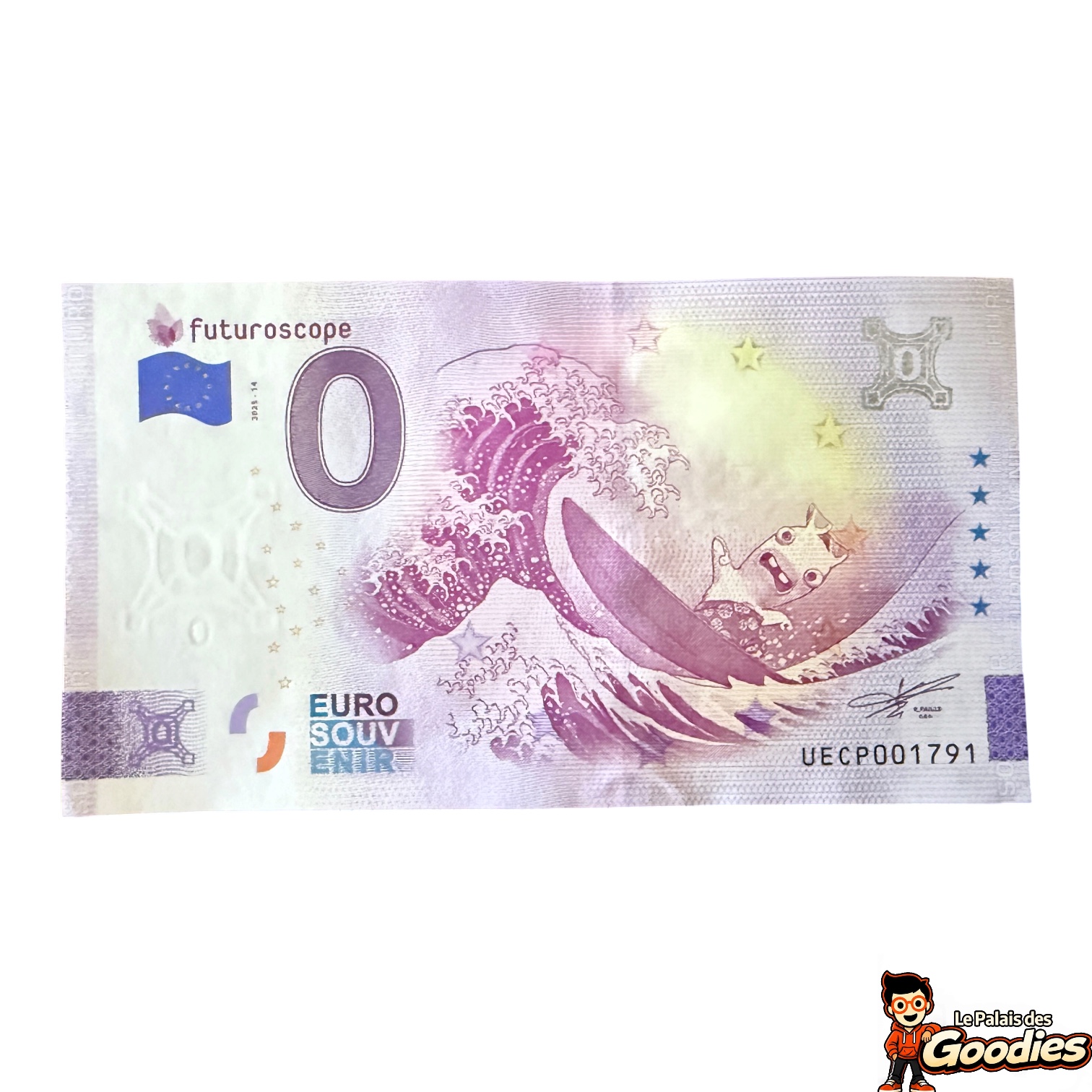 Futuroscope - Lapins Crétins : Billet souvenir 0 euro La Vague