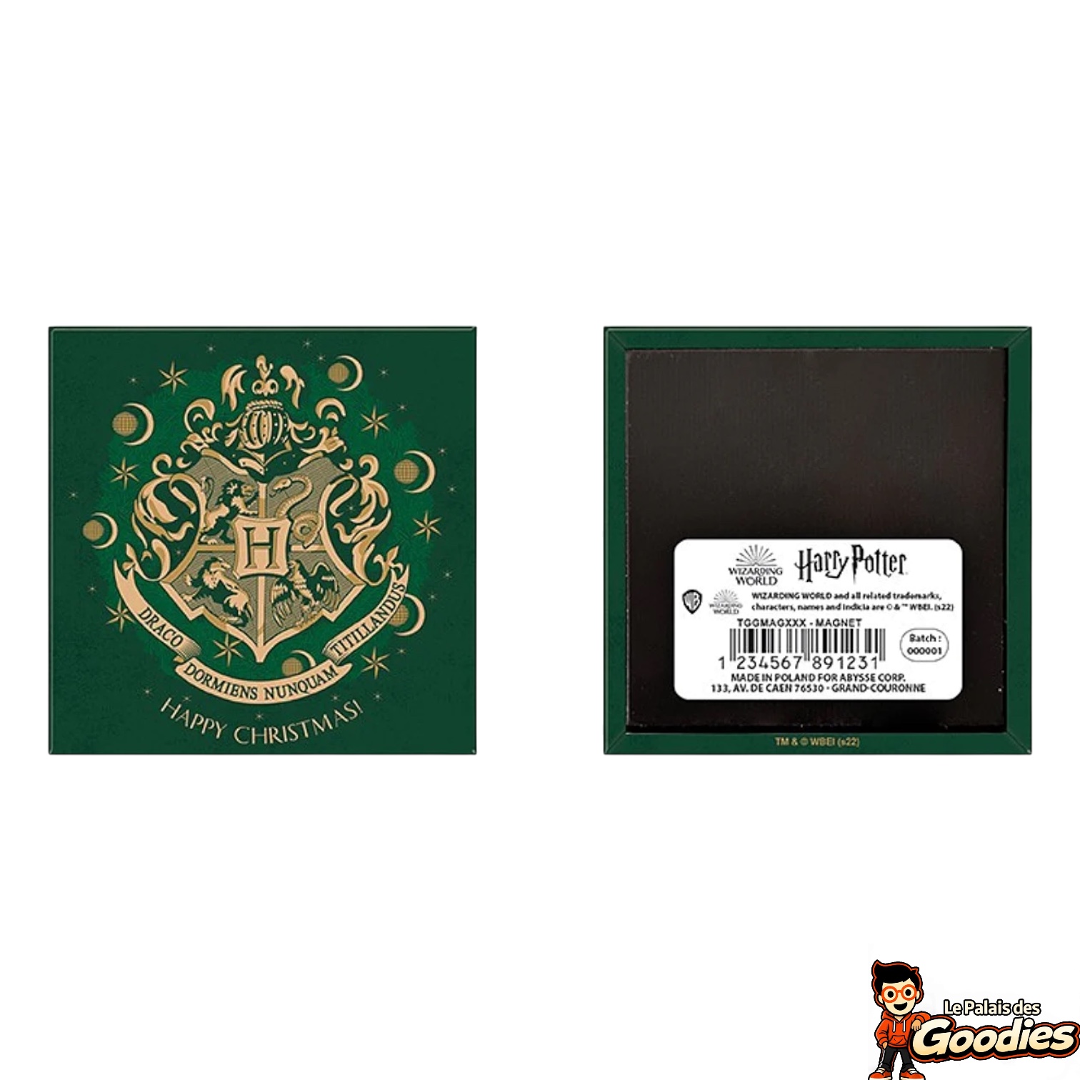 Harry Potter : Magnet Poudlard Noël