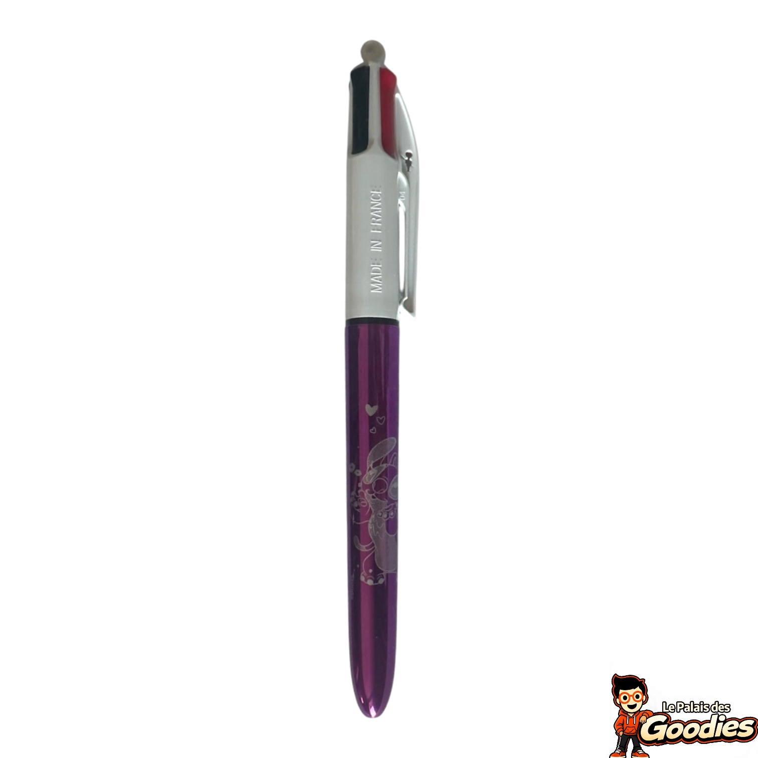 Disney - Lilo et Stitch : Bic 4 couleurs Angel "Love"
