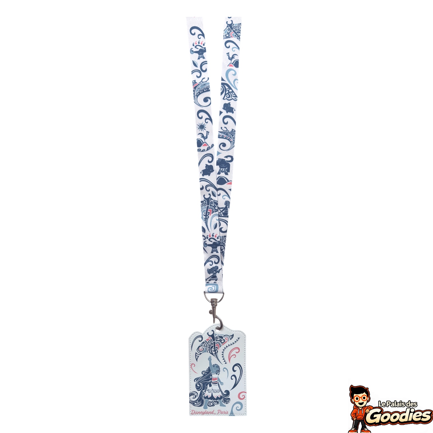 Disney - Vaiana : Lanière avec Porte-Cartes Pin Trading