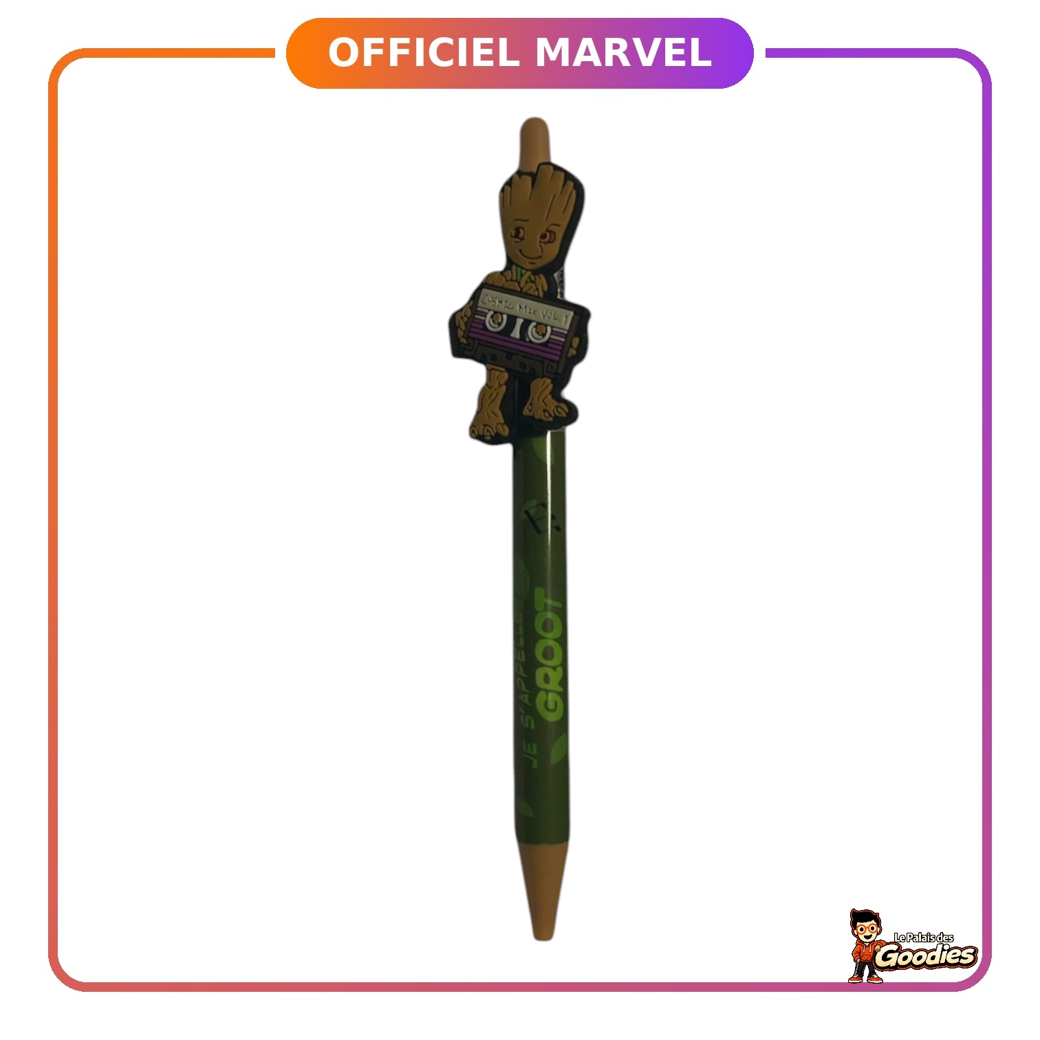 Marvel - Les Gardiens de la Galaxie : Stylo Groot Cassette
