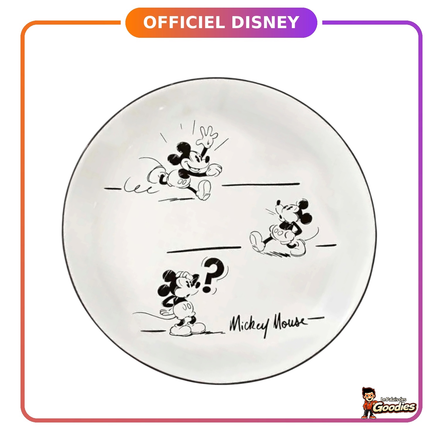 Disney - Mickey Mouse : Assiette Mk BD