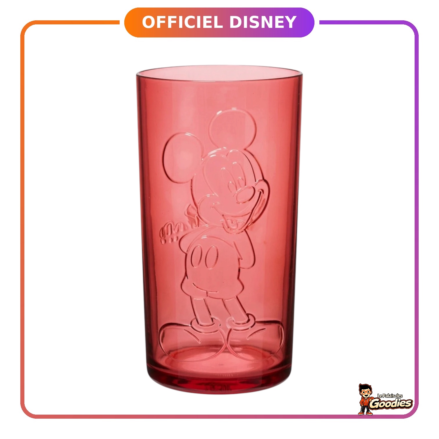Disney - Mickey Mouse : Verre embossé