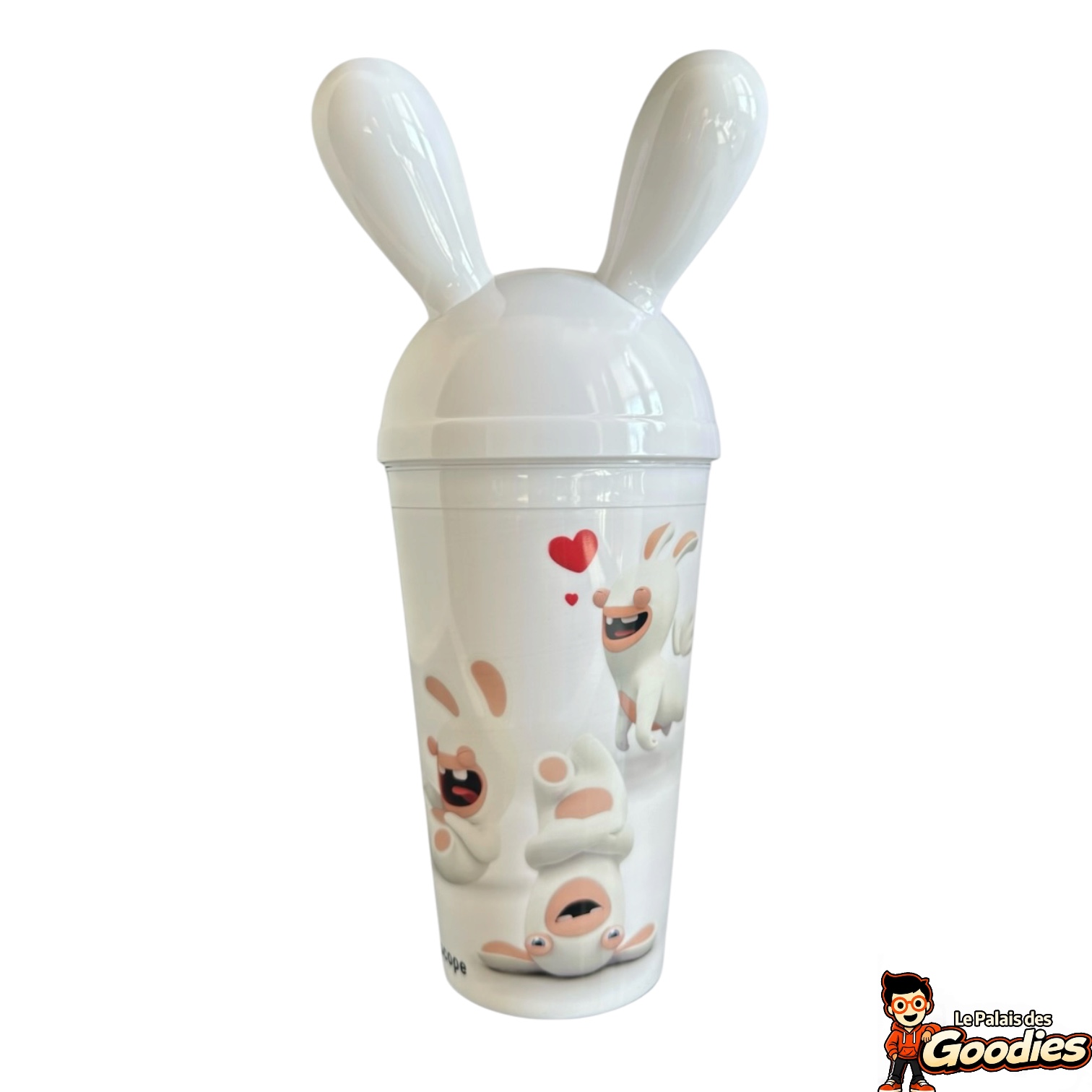 Futuroscope - Les lapins crétins : Gobelet paille