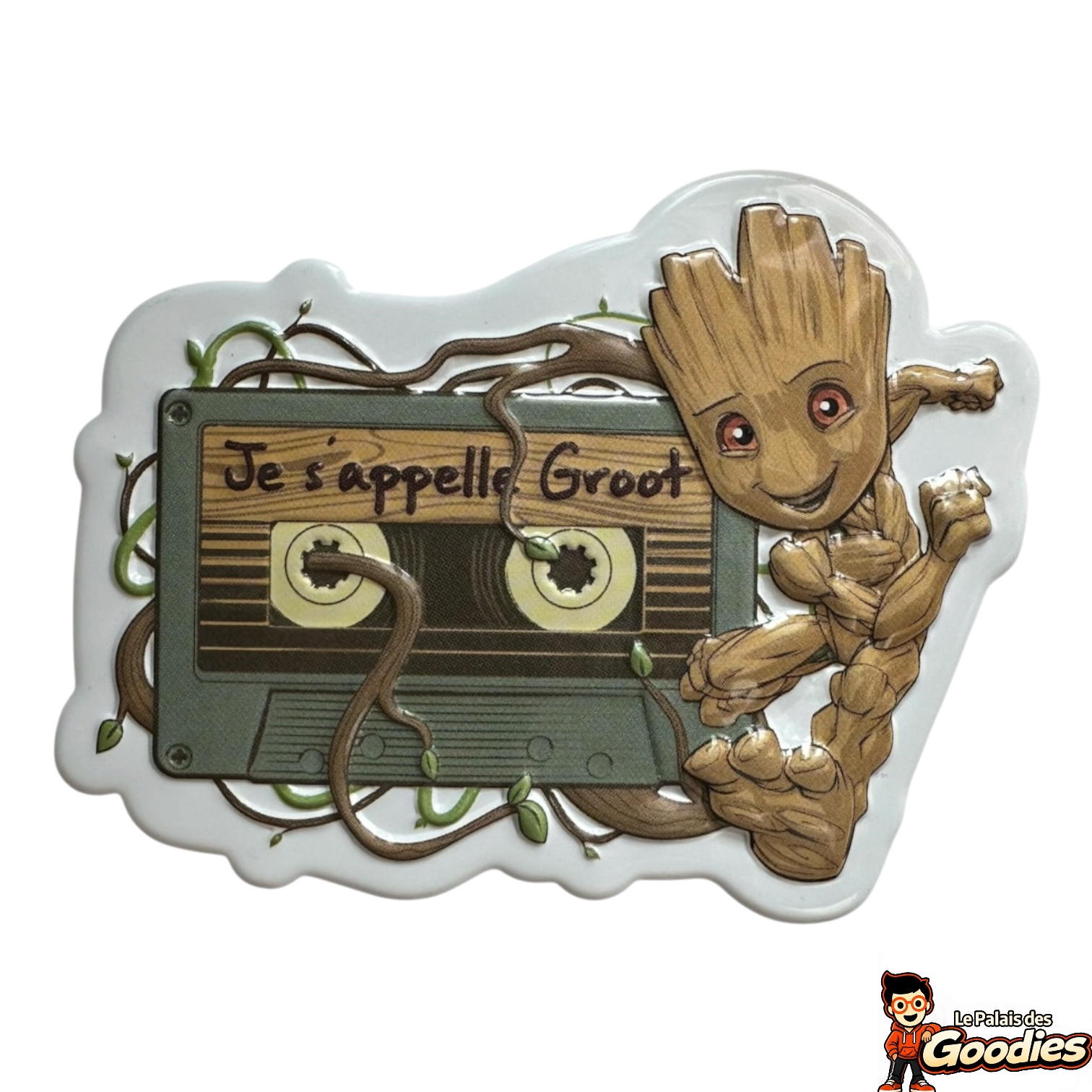 Marvel - Les gardiens de la galaxie : Magnet "Je sappelle Groot"