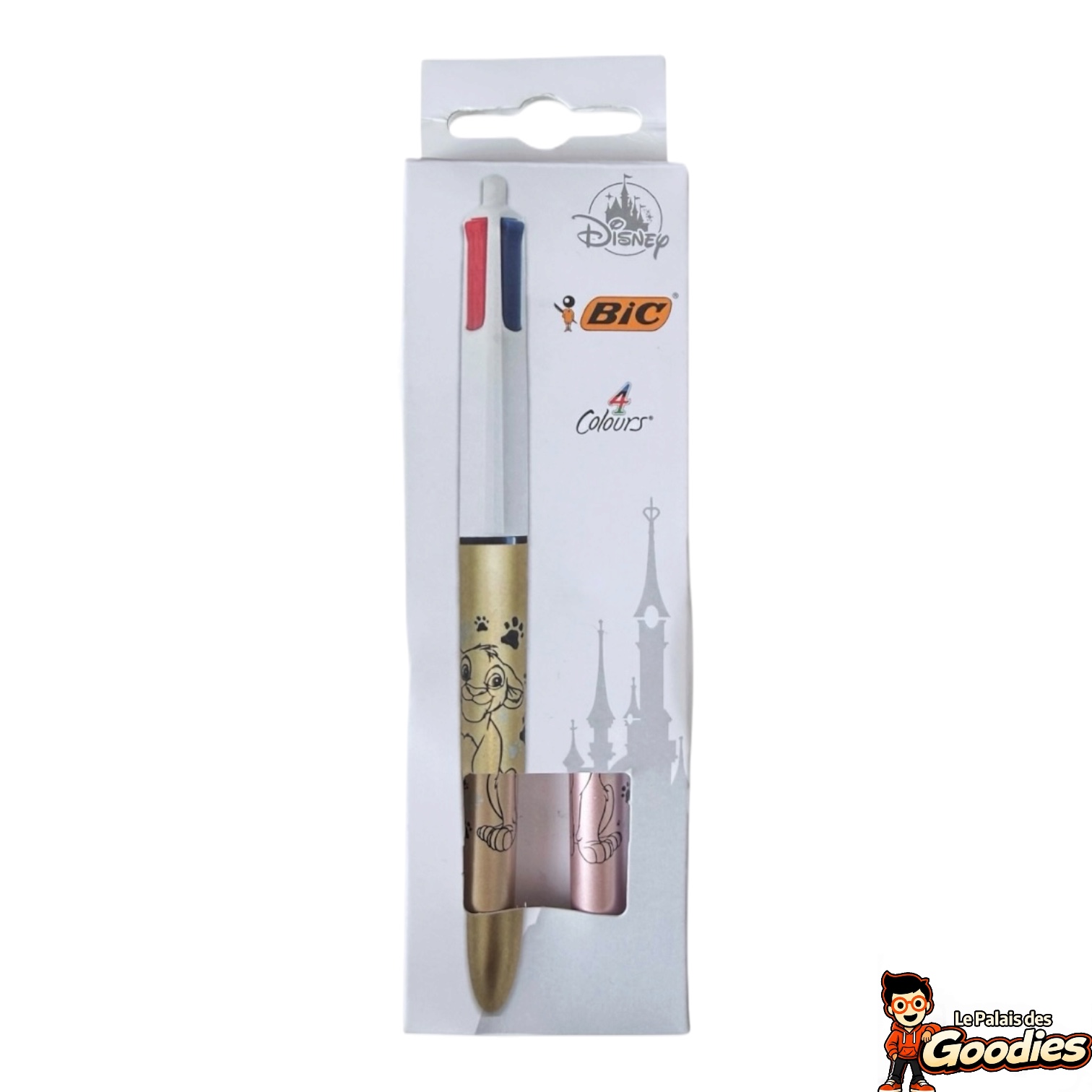 Disney - Le Roi Lion : Lot de 2 stylos BIC 4 couleurs
