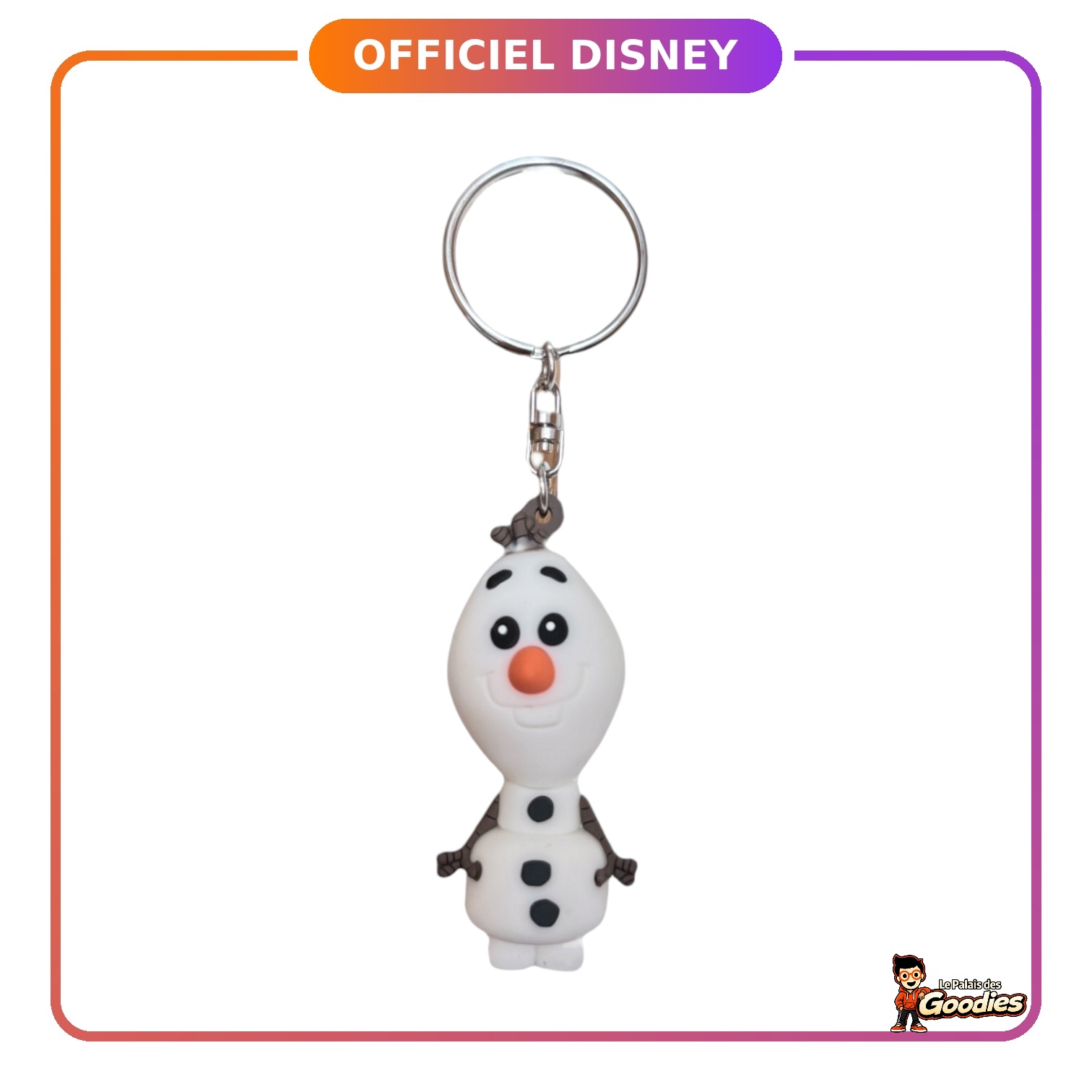 Disney - La reine des neiges : Porte-clé Olaf SPVC