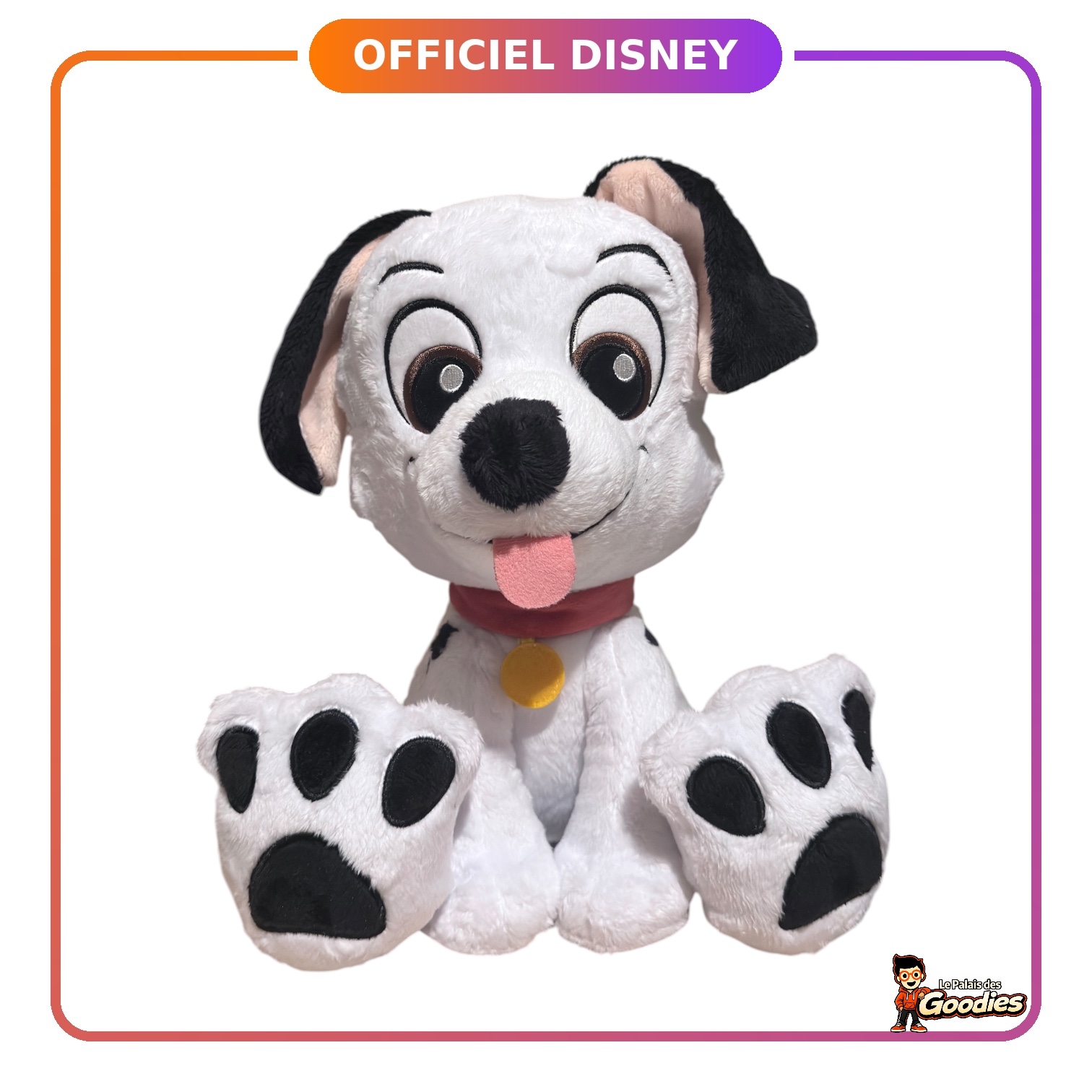 Disney - Les 101 dalmatiens : Peluche Lucky "Big Feet"