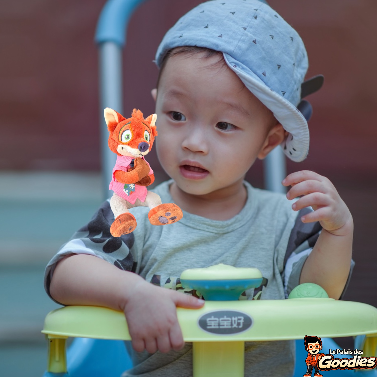 Disney - Zootopie : Peluche aimantée Nick Wild