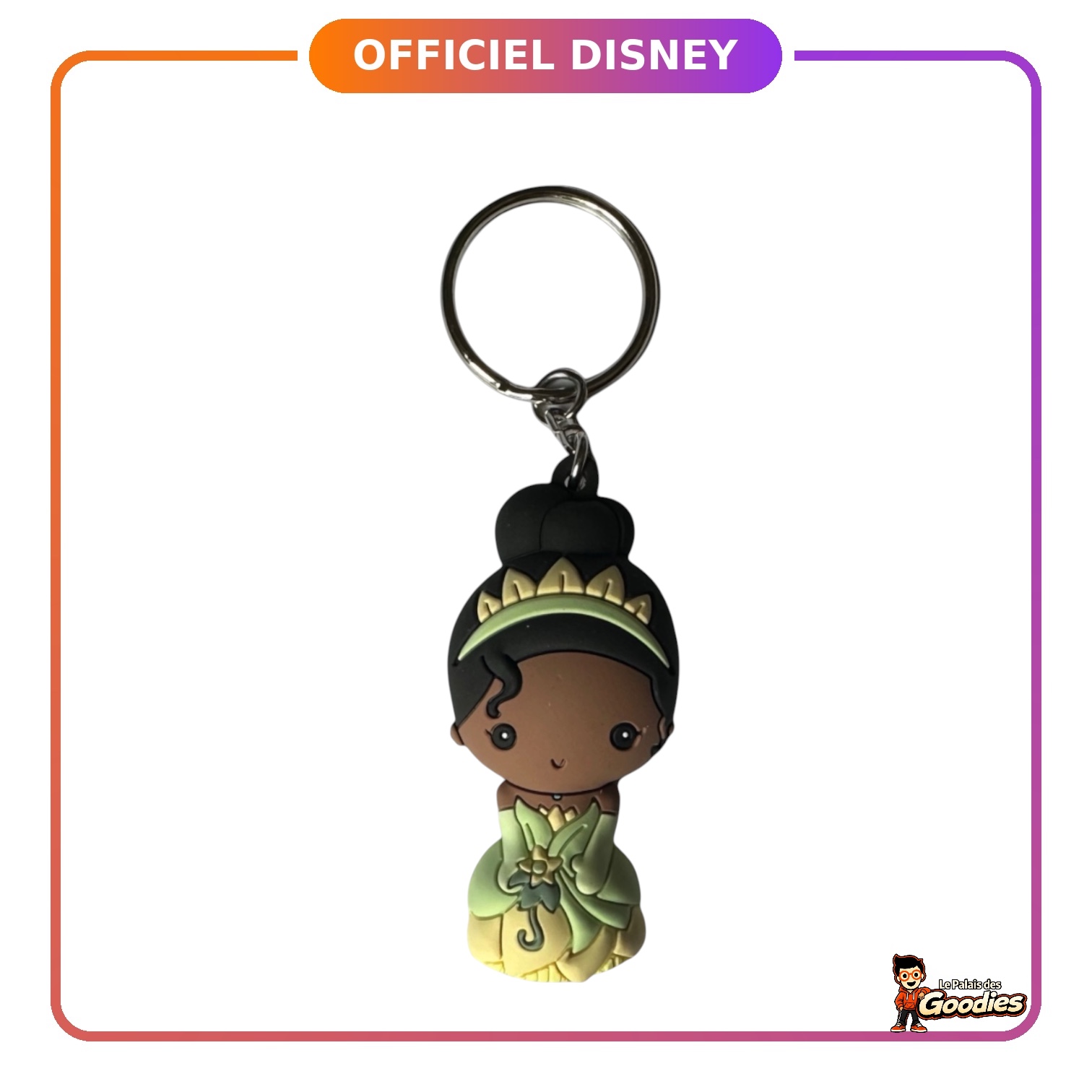 Disney - La princesse et la grenouille : Porte-clé Tiana PVC