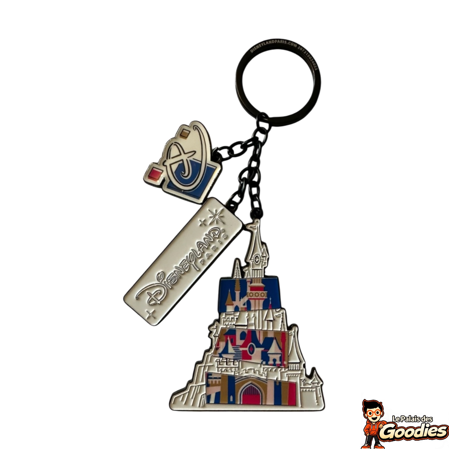 Disney - Porte-clé dangler château DLP