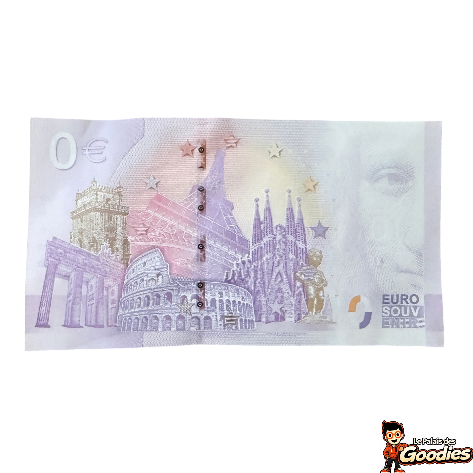 Euro Souvenir - Bruxelles : Billet 0 euro Manneken Pis