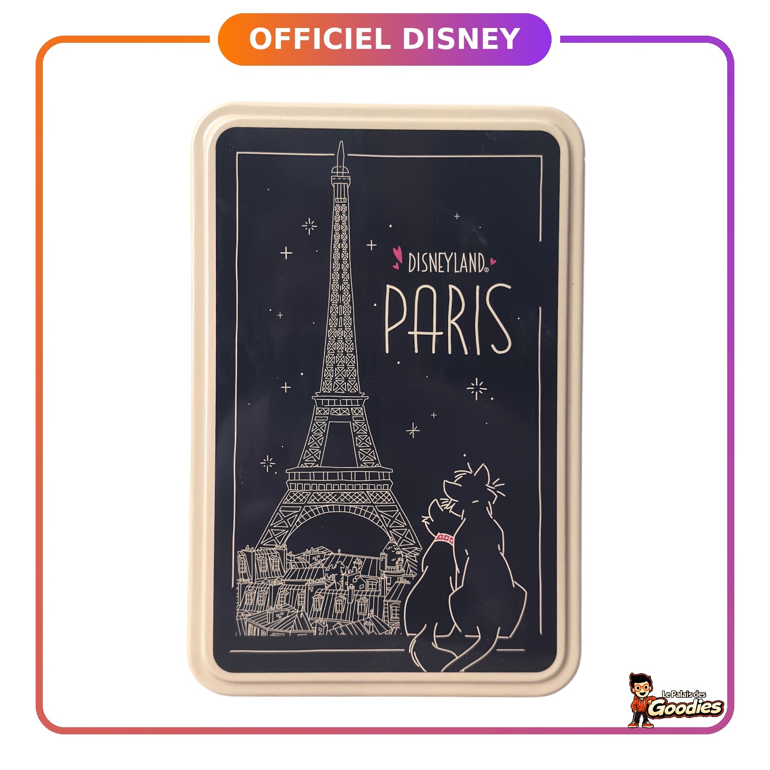 Disney - Les Aristochats : Boîte métal de sablés pur beurre