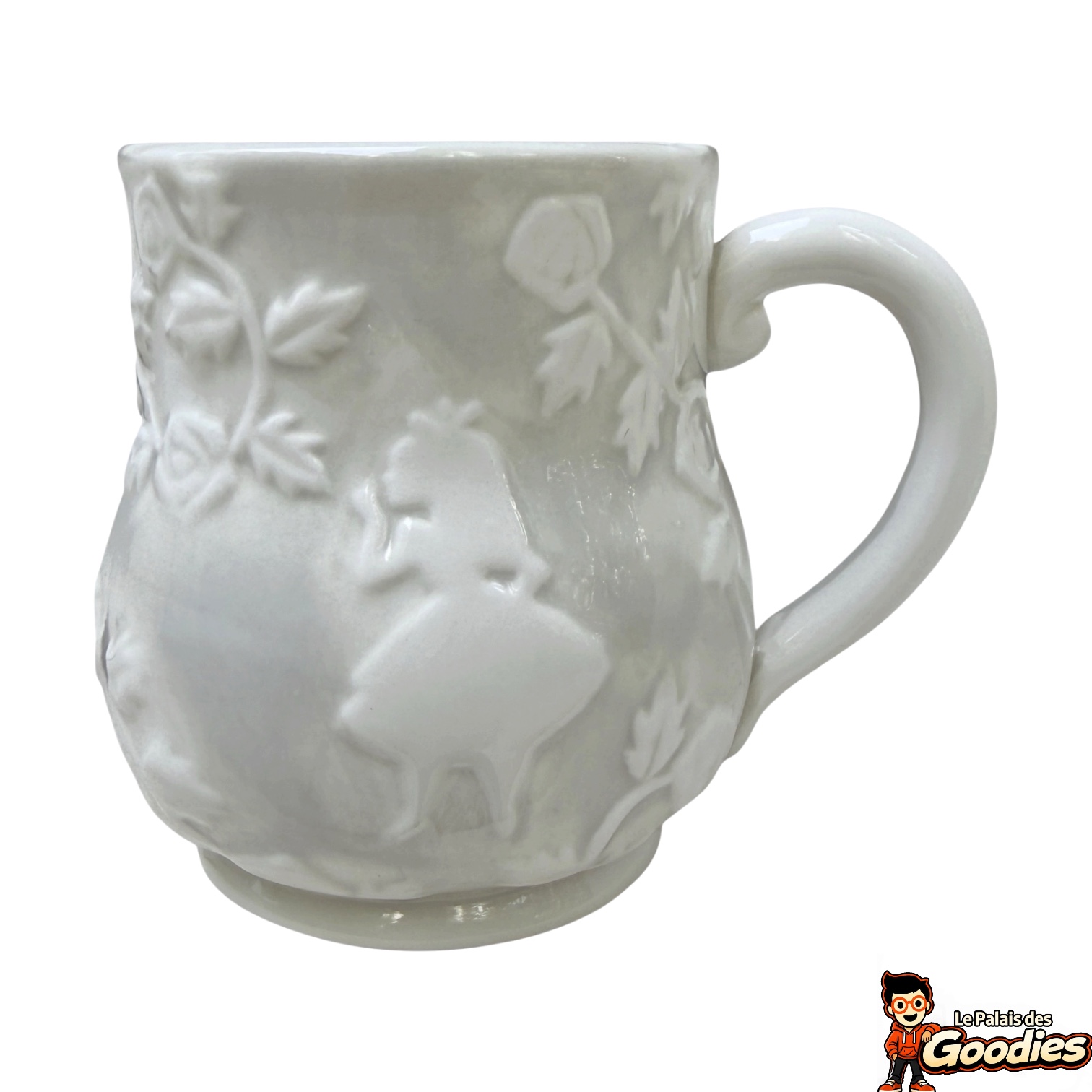 Disney - Alice au pays des merveilles : Mug Alice et le Lapin Blanc en relief
