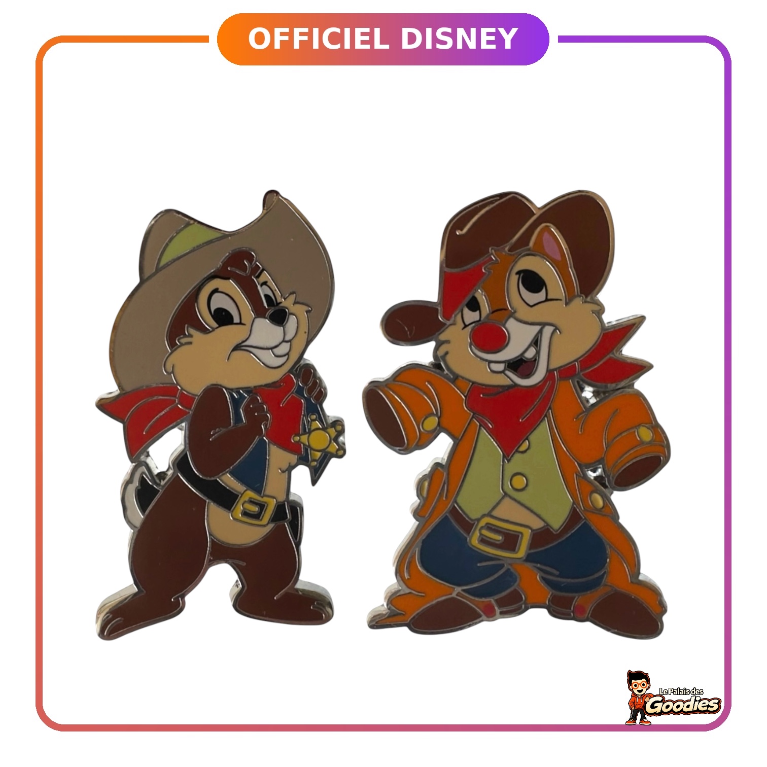 Disney - Tic et Tac : Set de 2 pins Big Thunder Mountain" OE