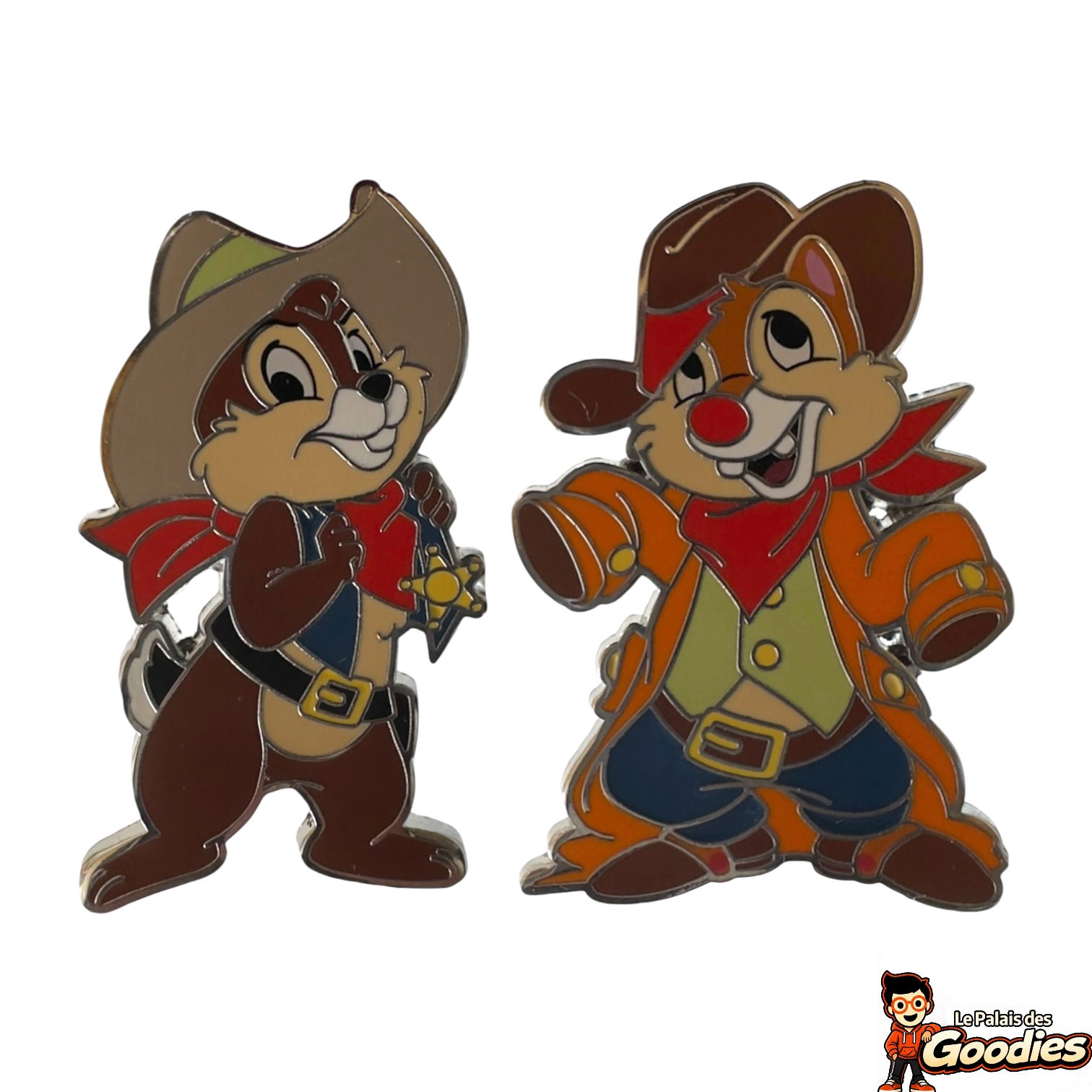 Disney - Tic et Tac : Set de 2 pins Big Thunder Mountain" OE