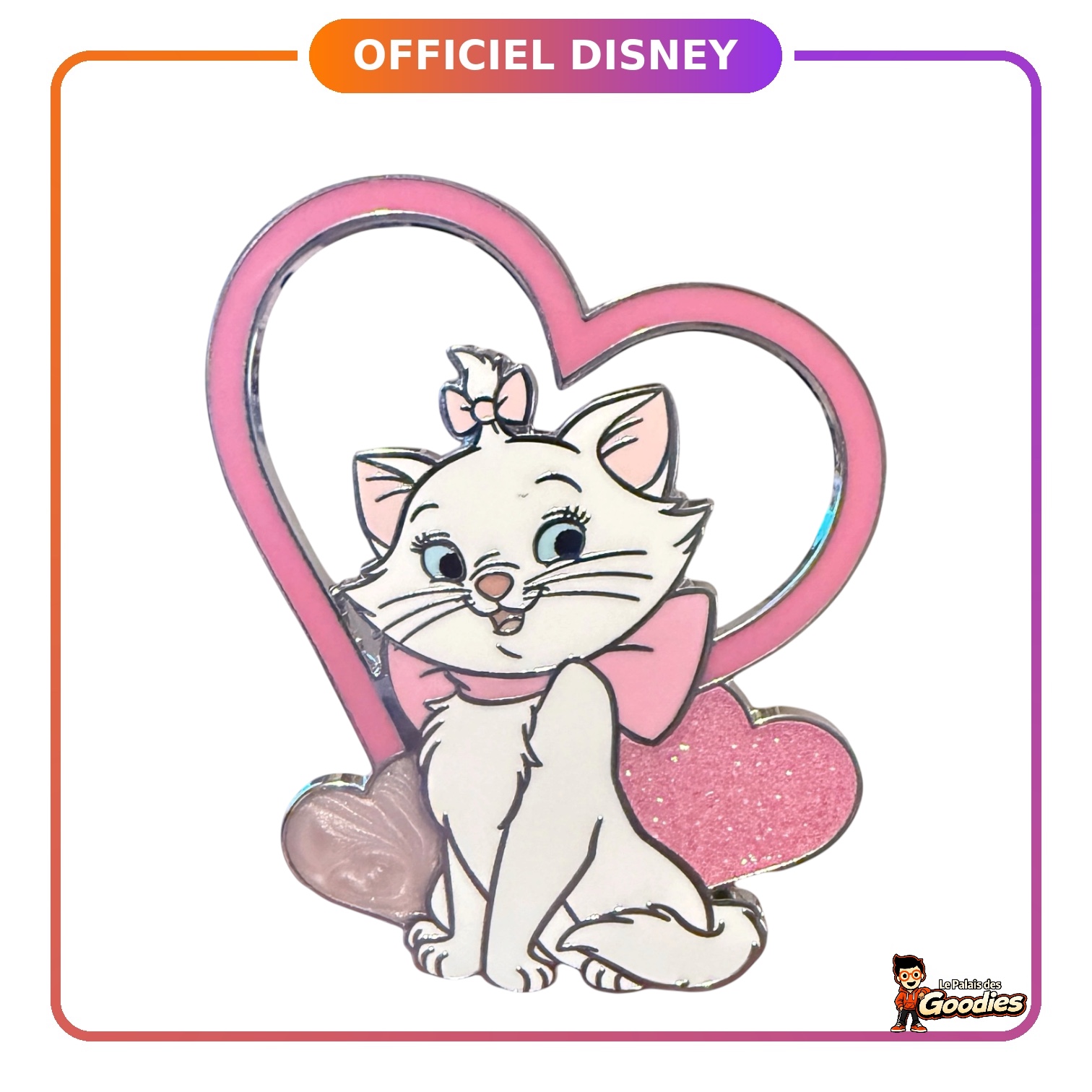 Disney - Les Aristochats : Pins coeur Marie OE