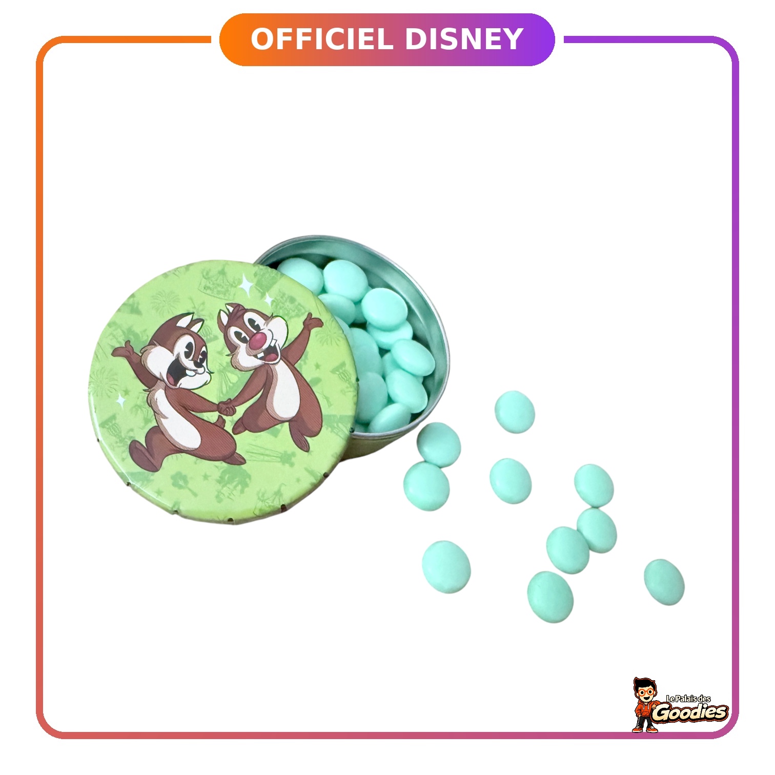 Disney - Tic et Tac : Bonbons goût pomme verte