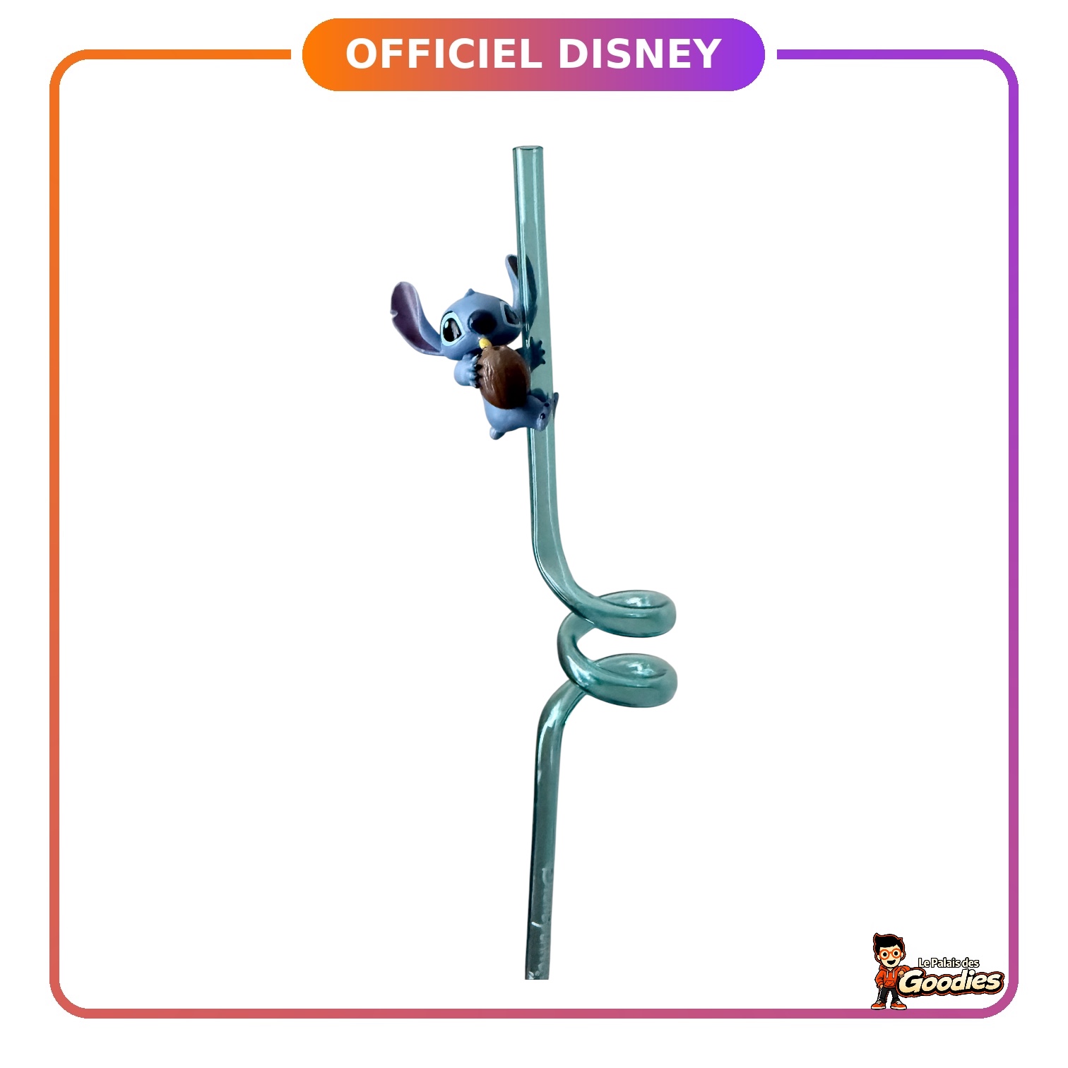 Disney - Lilo et Stitch : Paille en plastique Stitch