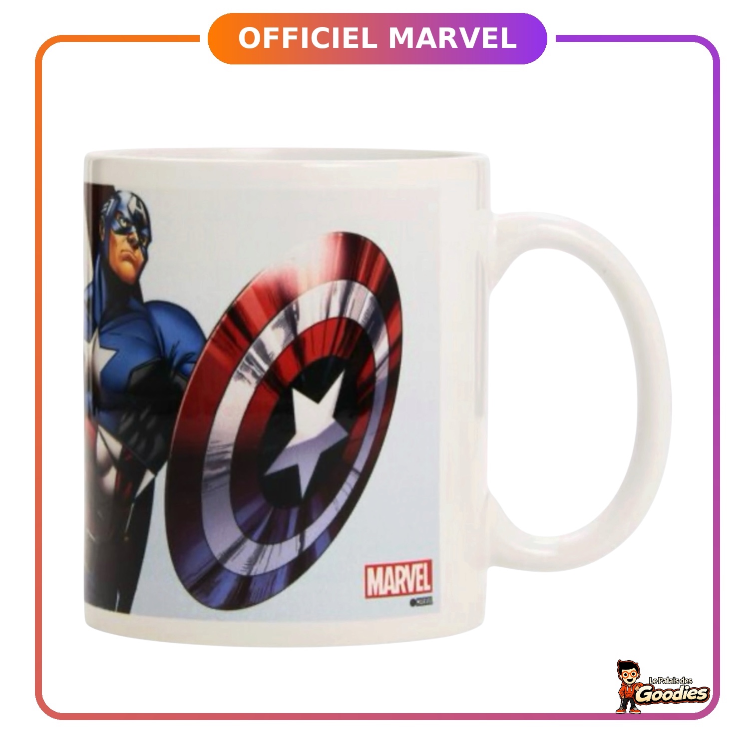 Marvel - Captain America : Mug céramique