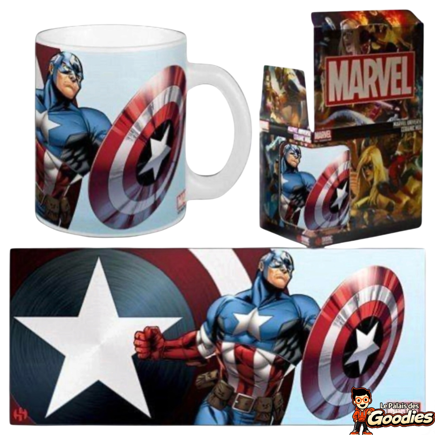 Marvel - Captain America : Mug céramique