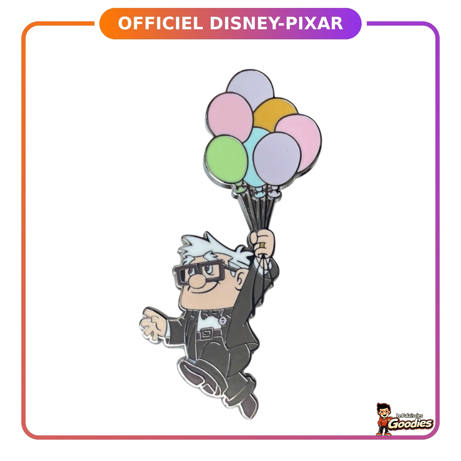 Disney/Pixar - La Haut : Pins Carl avec ballons OE