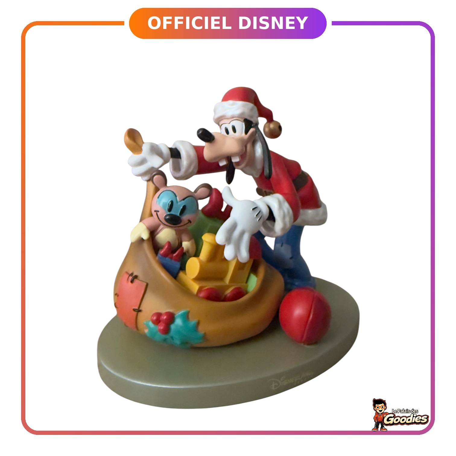Disney - Dingo : Figurine Dingo en père Noël