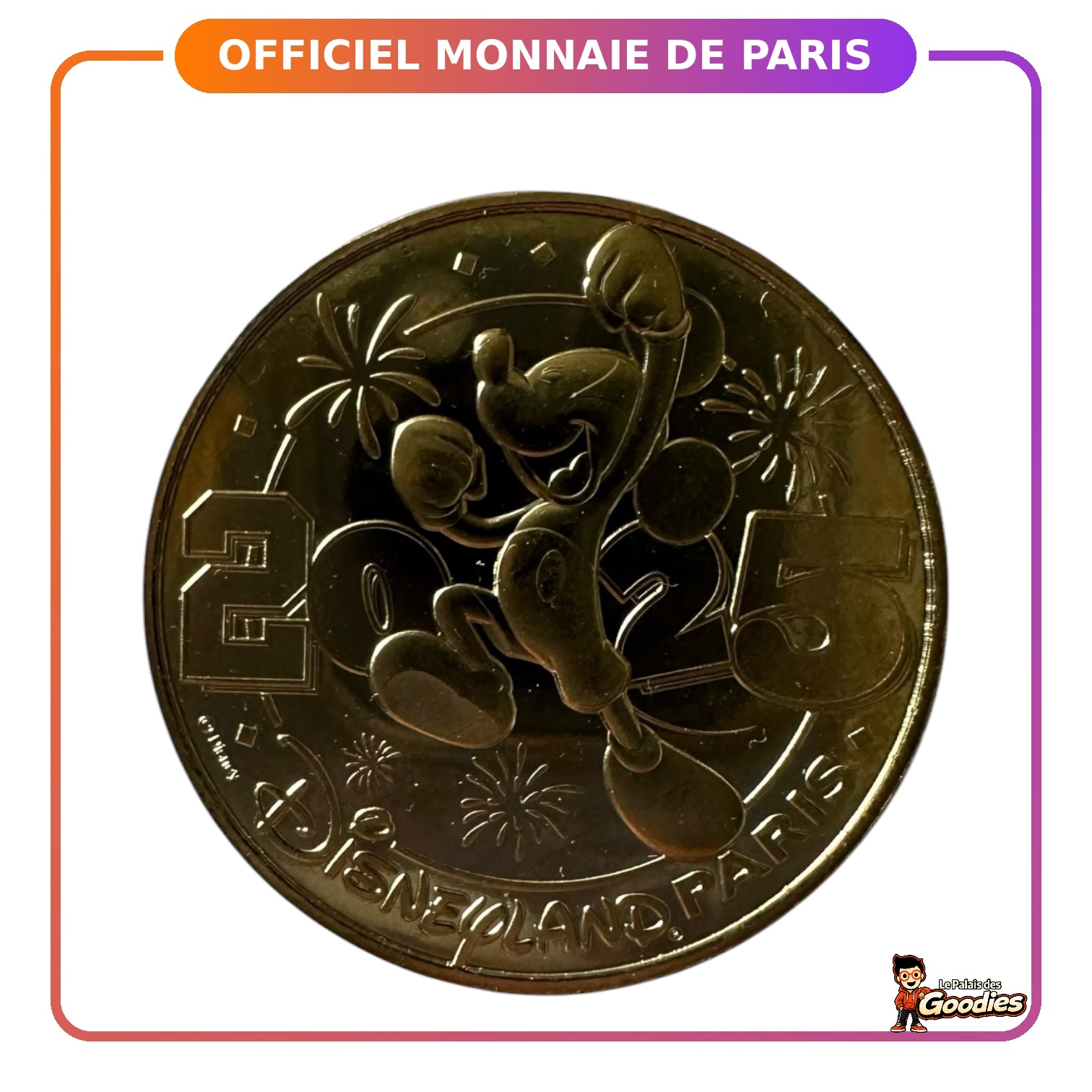 Disney - Mickey Mouse : Pièce de collection "2025"