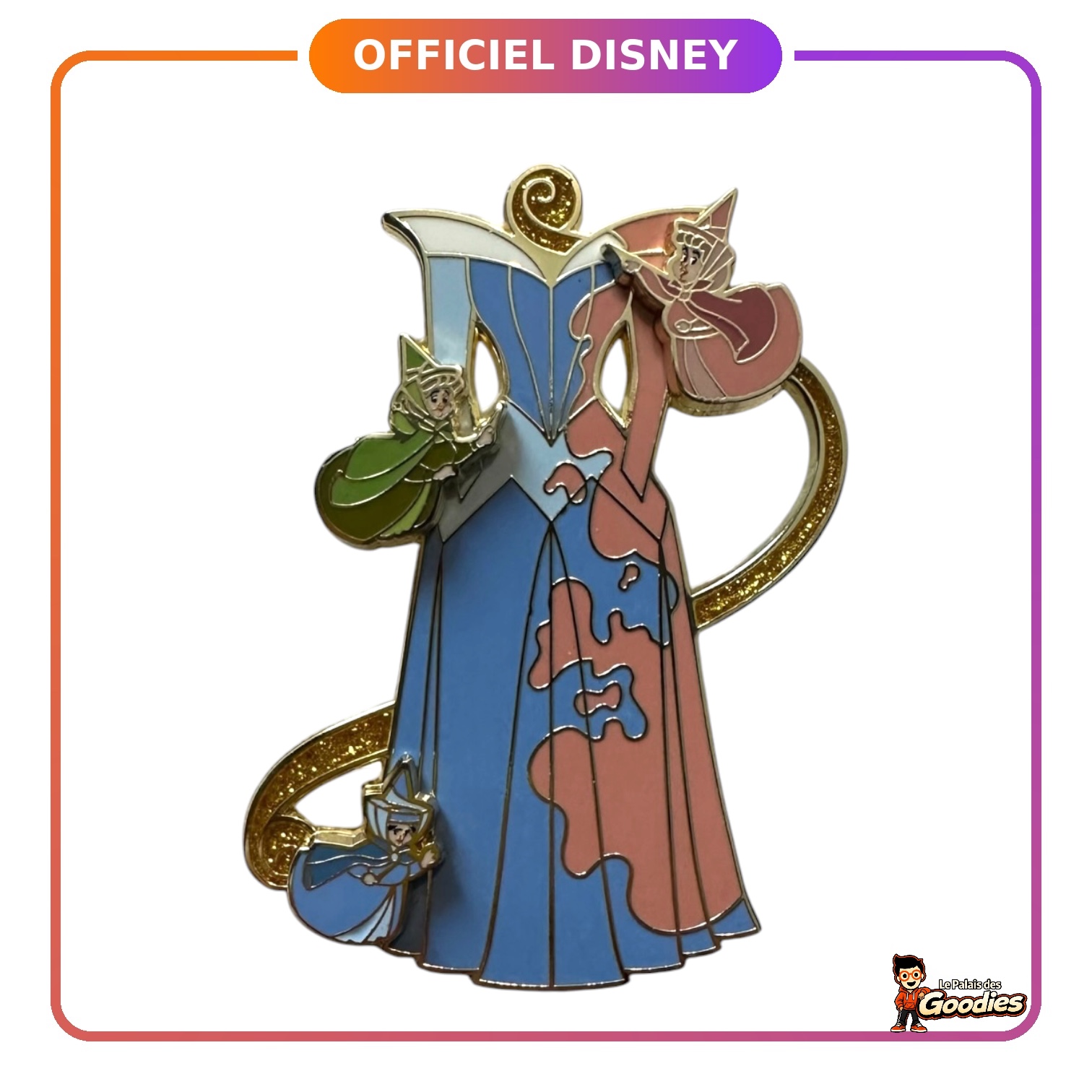 Disney - La Belle au bois dormant : Pins 3 fées OE