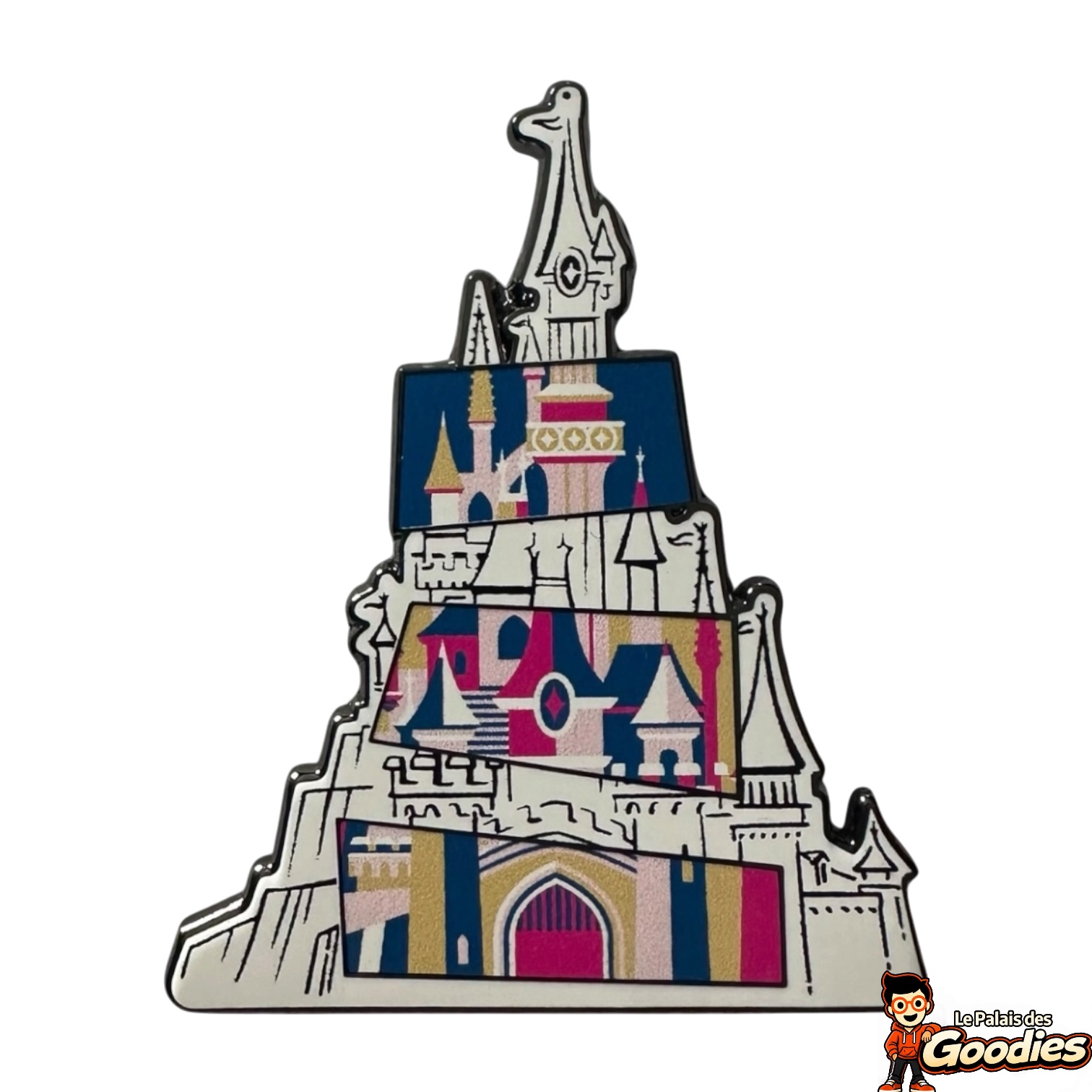 Disney : Pins château DLP "Pop Art" OE