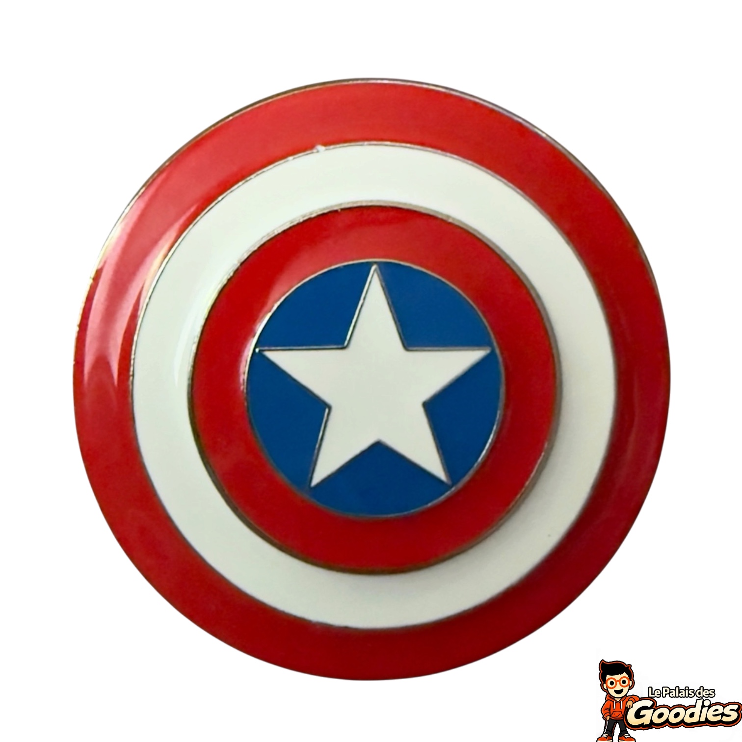 Marvel - Avengers : Pins Bouclier Captain America OE