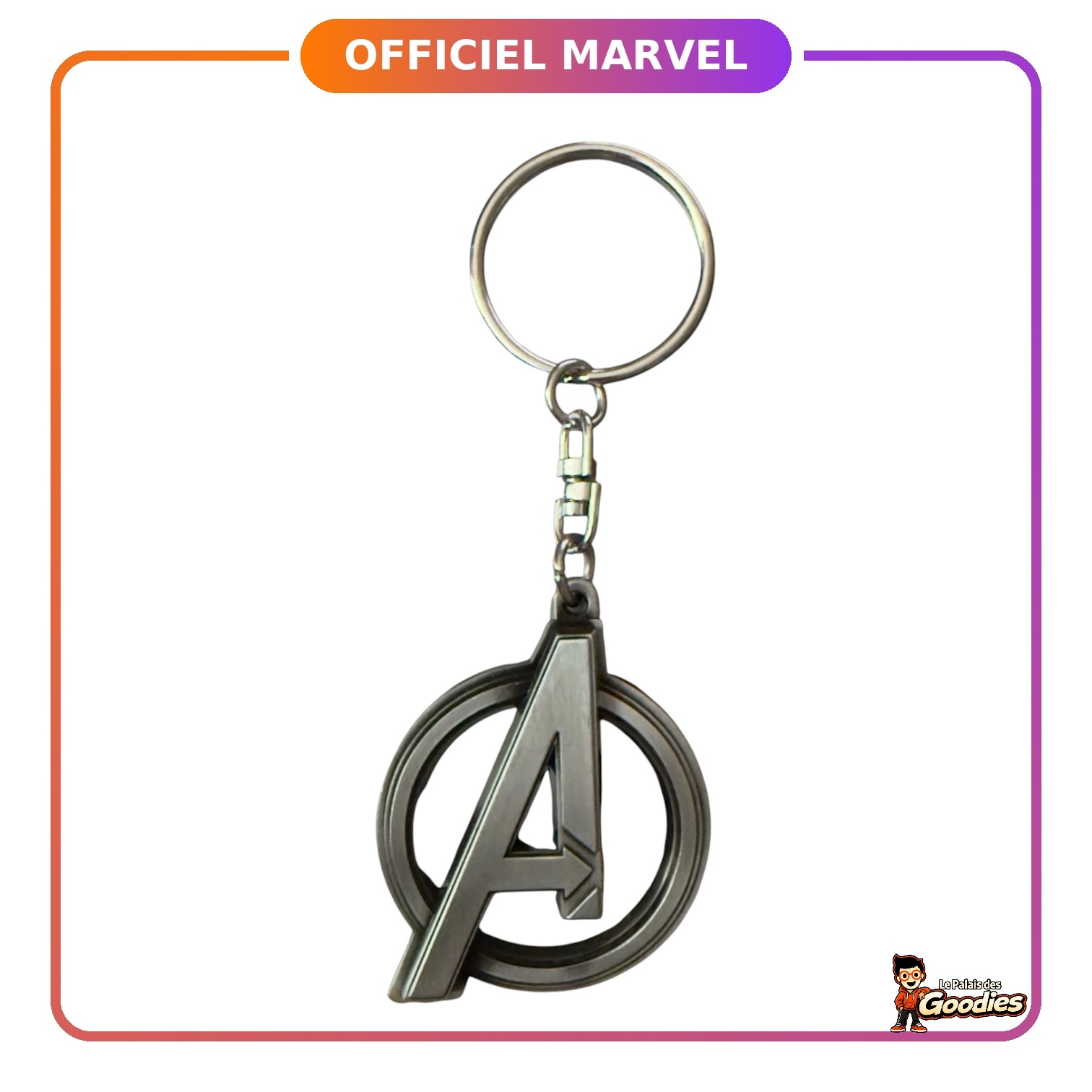Marvel - Avengers : Porte-clés logo métal