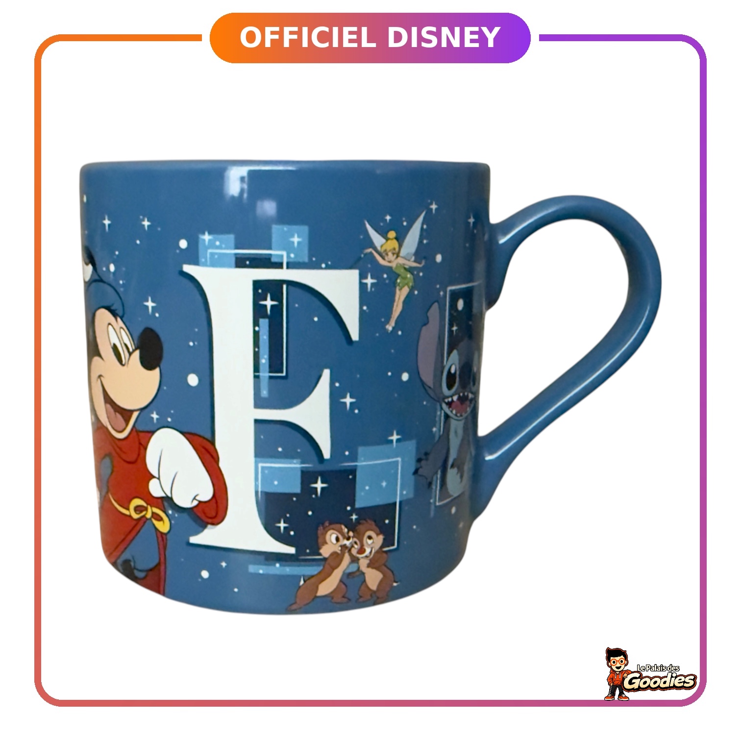 Disney - Mickey Mouse : Mug Initiale F