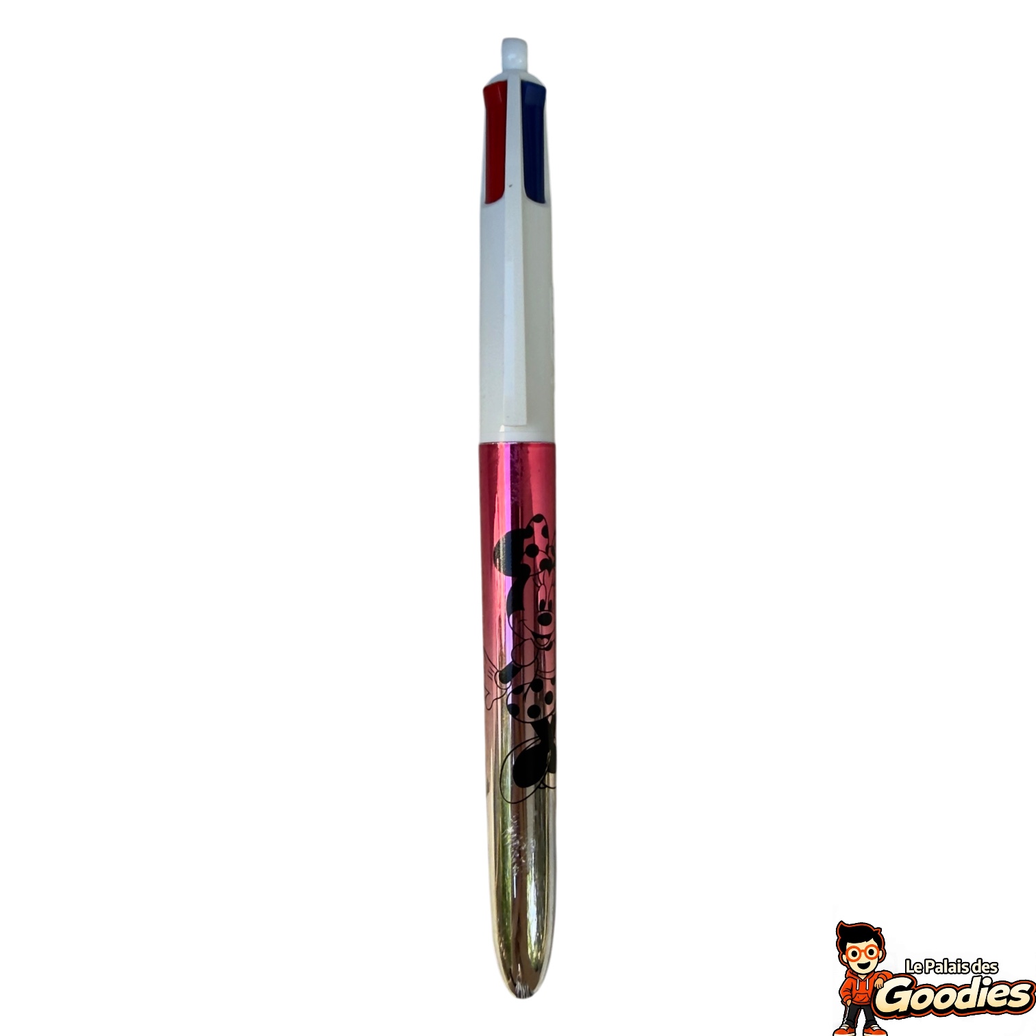 Disney - Minnie Mouse : Stylo BIC 4 couleurs métallisé