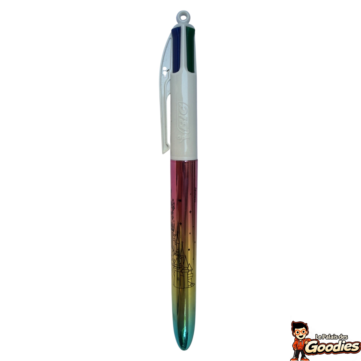 Disney - Château de la Belle au Bois Dormant : Stylo BIC 4 couleurs