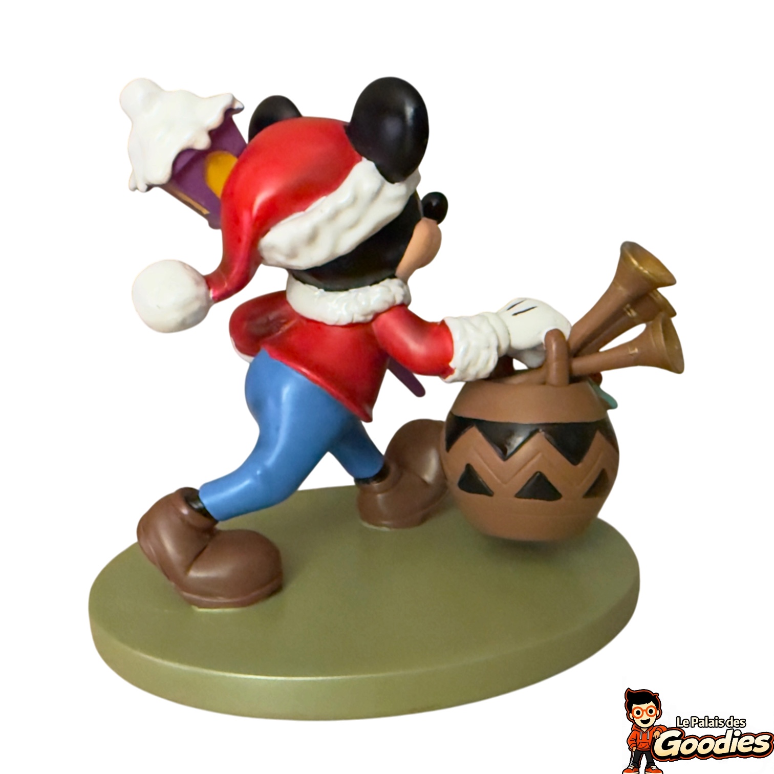 Disney - Mickey Mouse : Figurine de Noël avec lampadaire