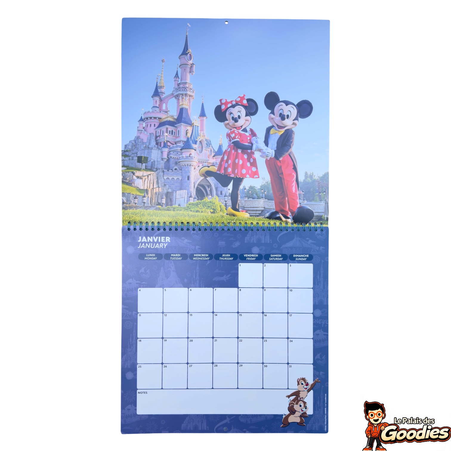 Disney - Mickey et ses amis : Calendrier mural 2027