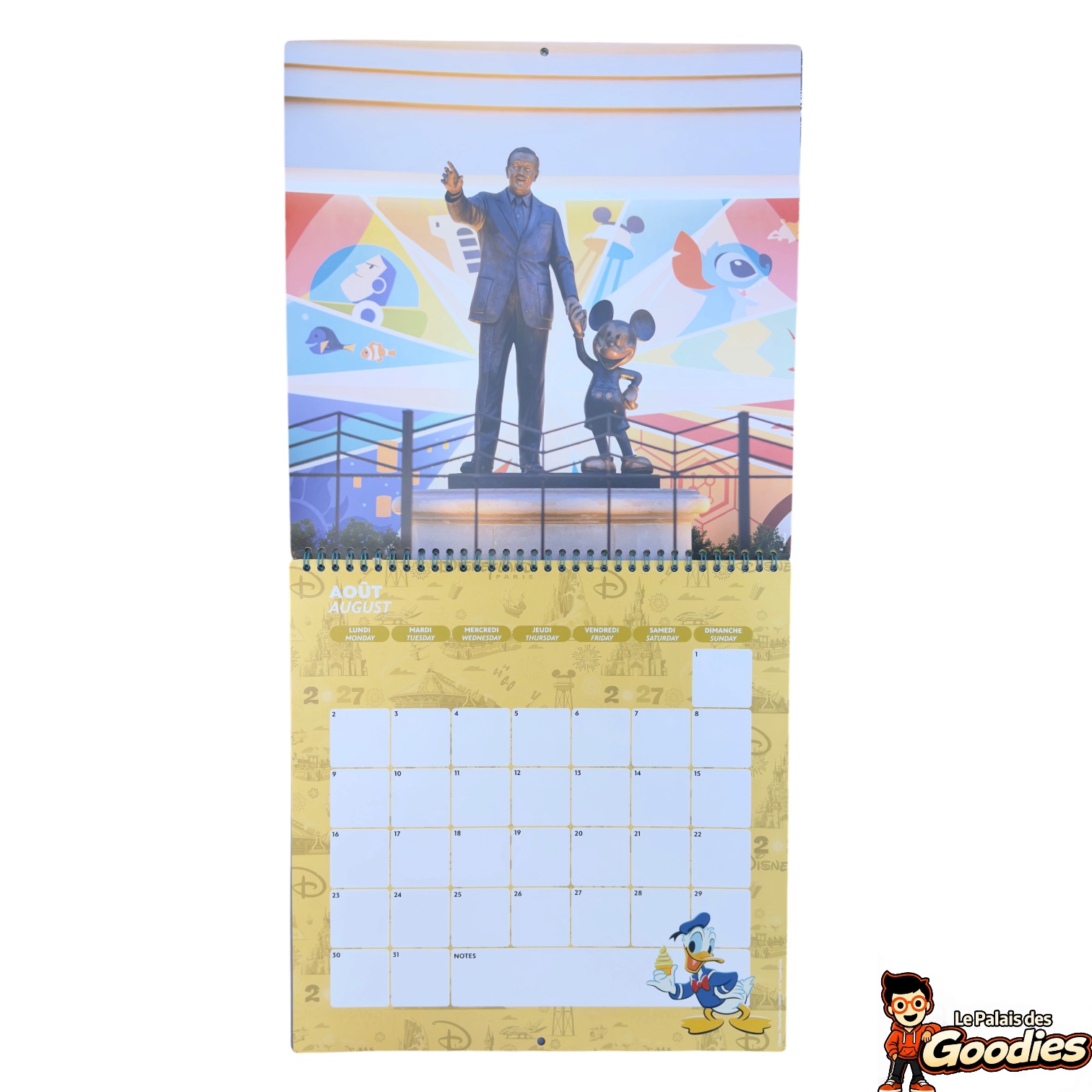 Disney - Mickey et ses amis : Calendrier mural 2027