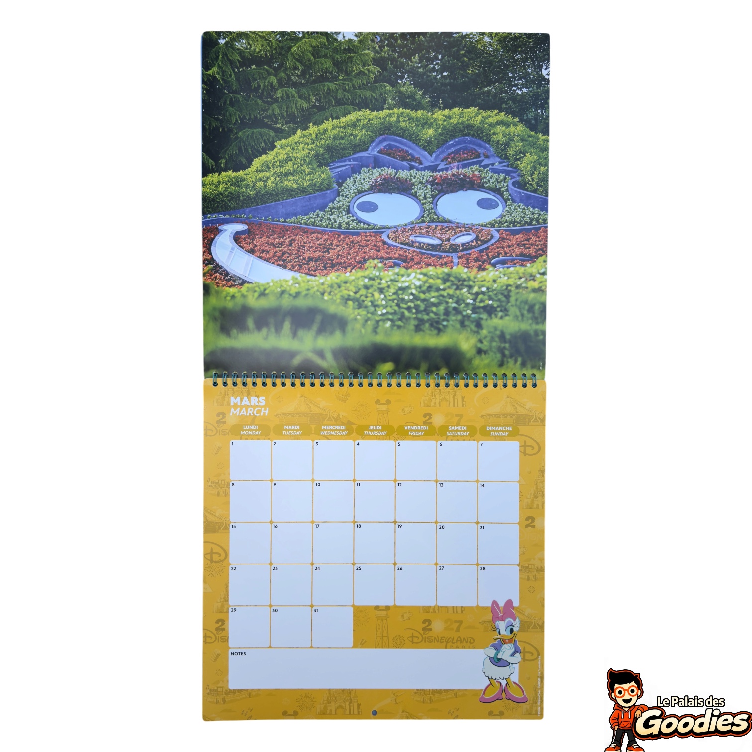 Disney - Mickey et ses amis : Calendrier mural 2027