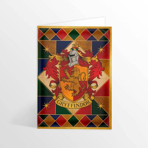 HARRY POTTER - Gryffindor Crest - Carte 2 volets