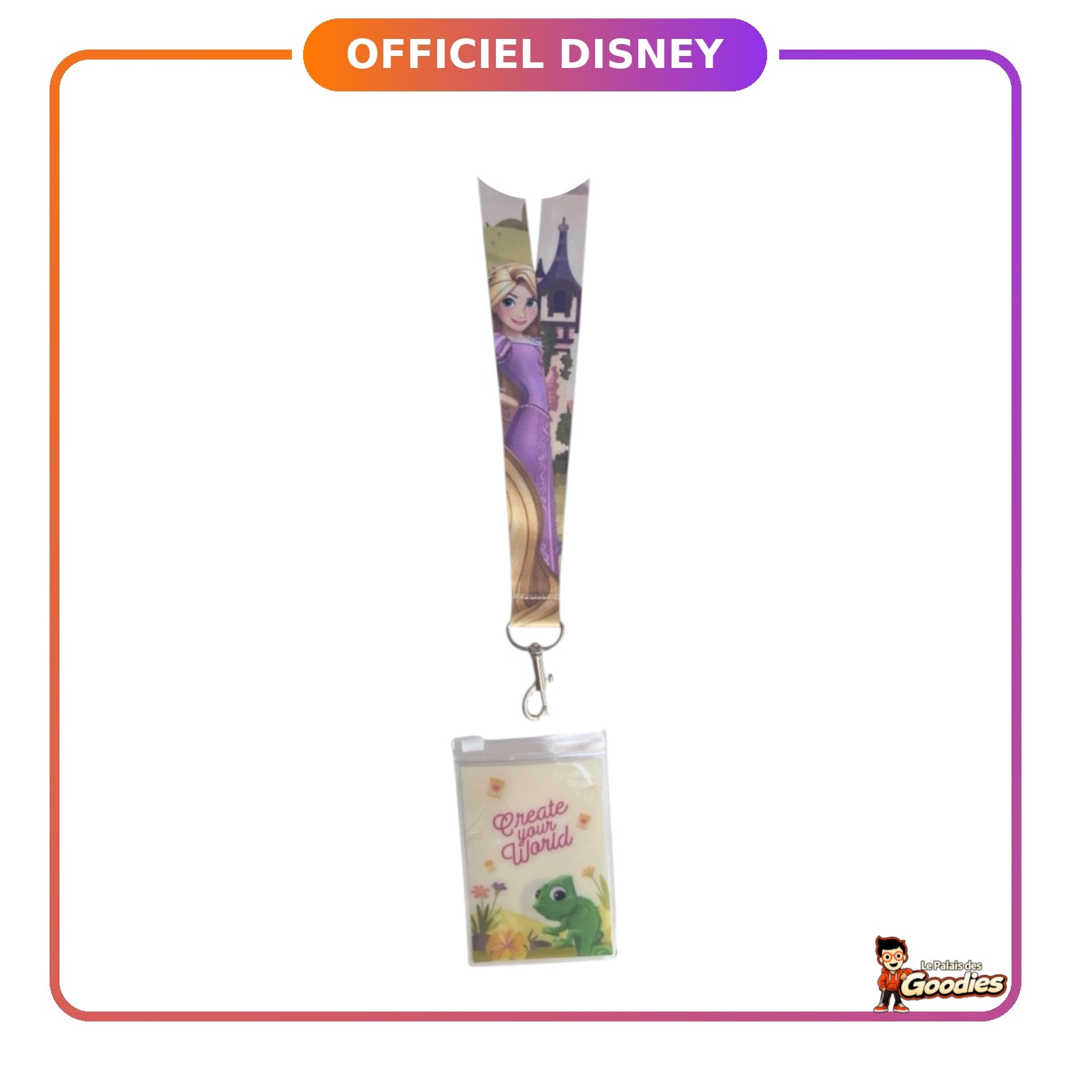 Disney - Raiponce : Lanière "Create your world"