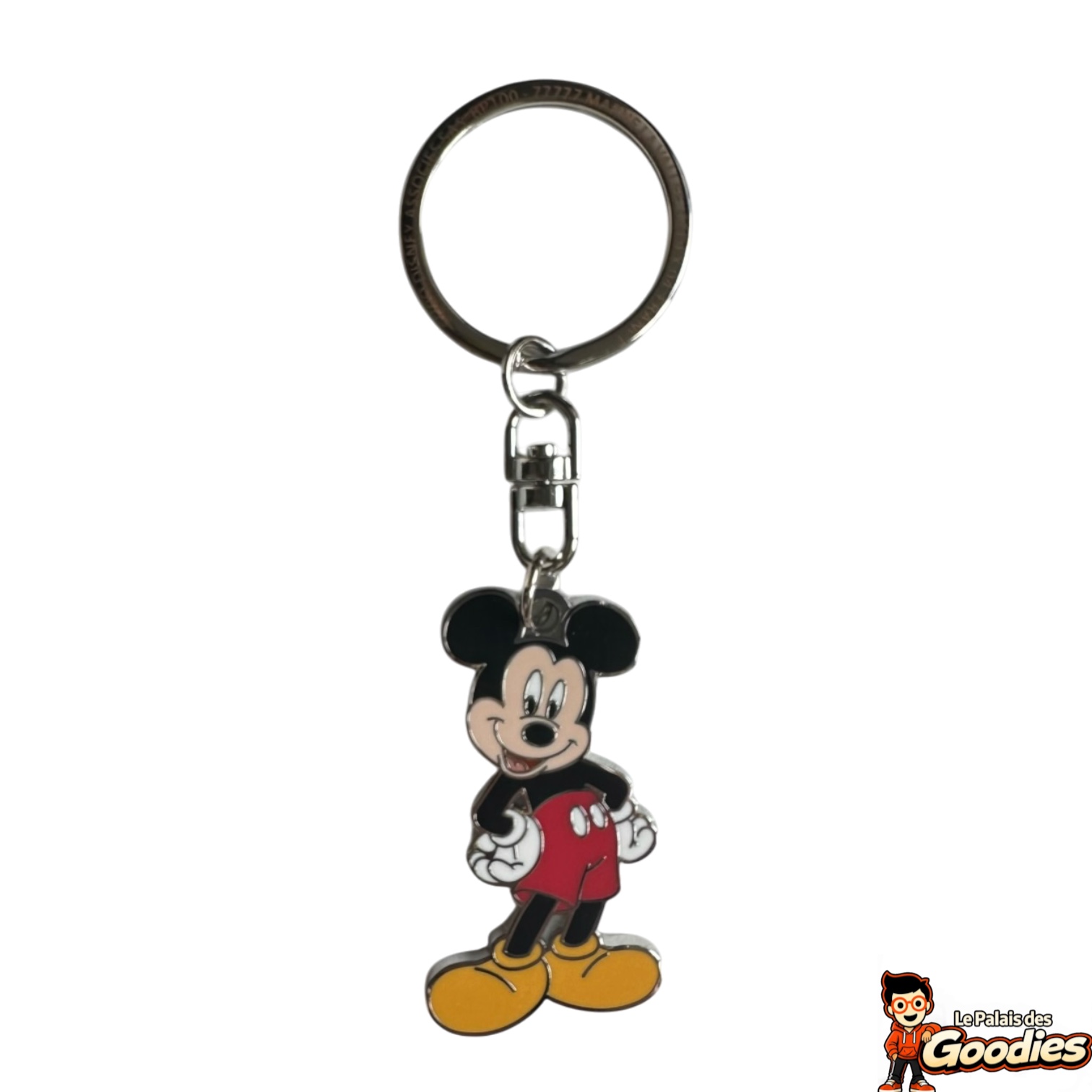 Disney - Mickey Mouse : Lot de 2 porte-clés en métal