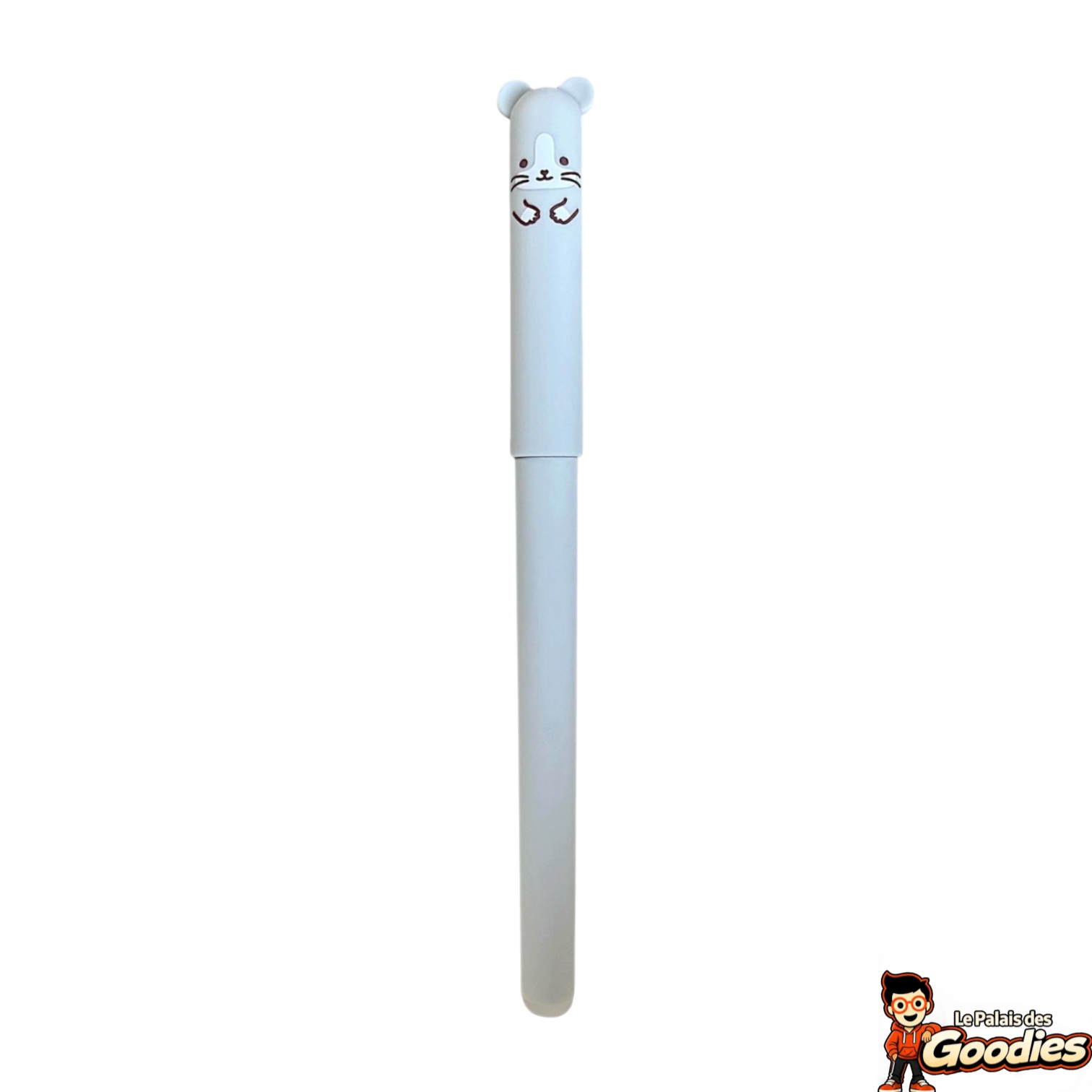 Set de 4 stylos gel effaçables animaux pastel