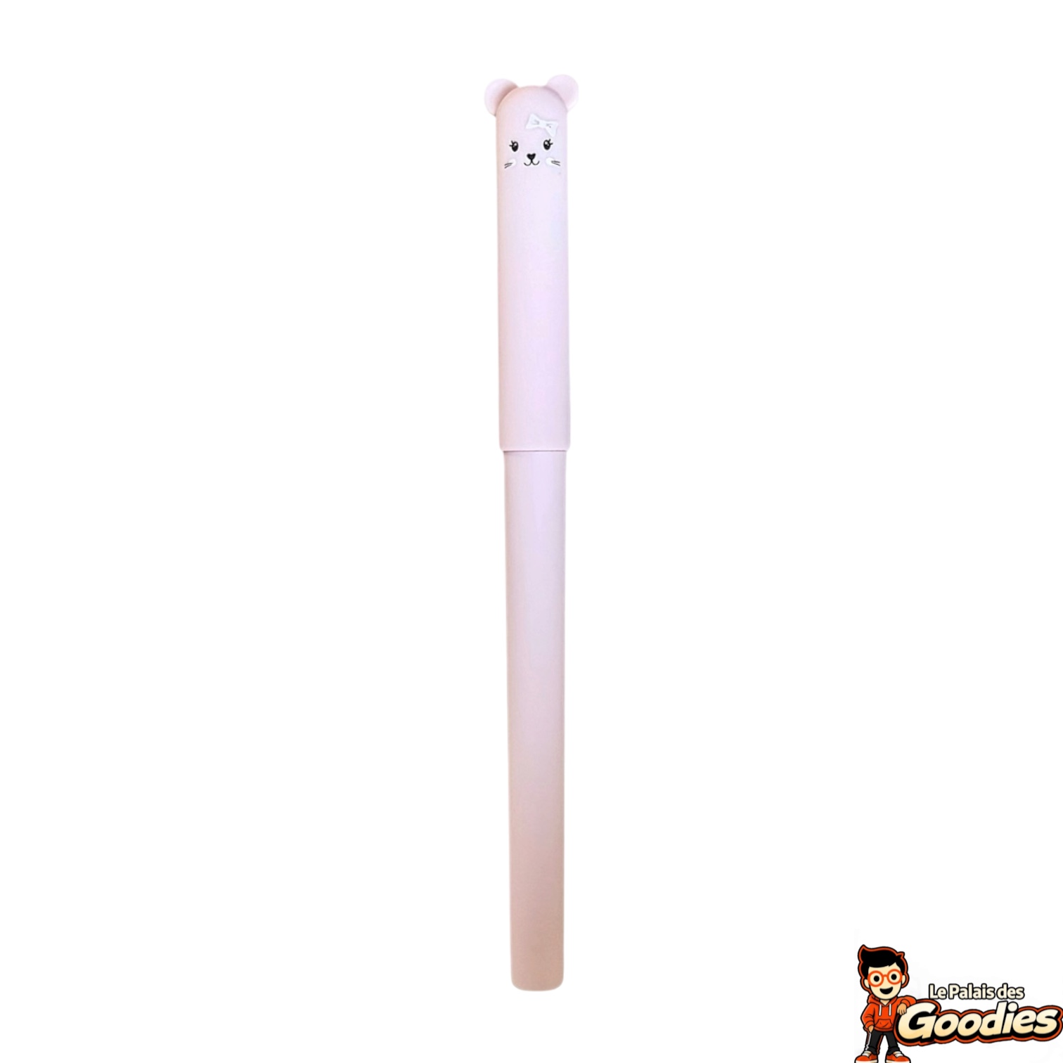 Set de 4 stylos gel effaçables animaux pastel