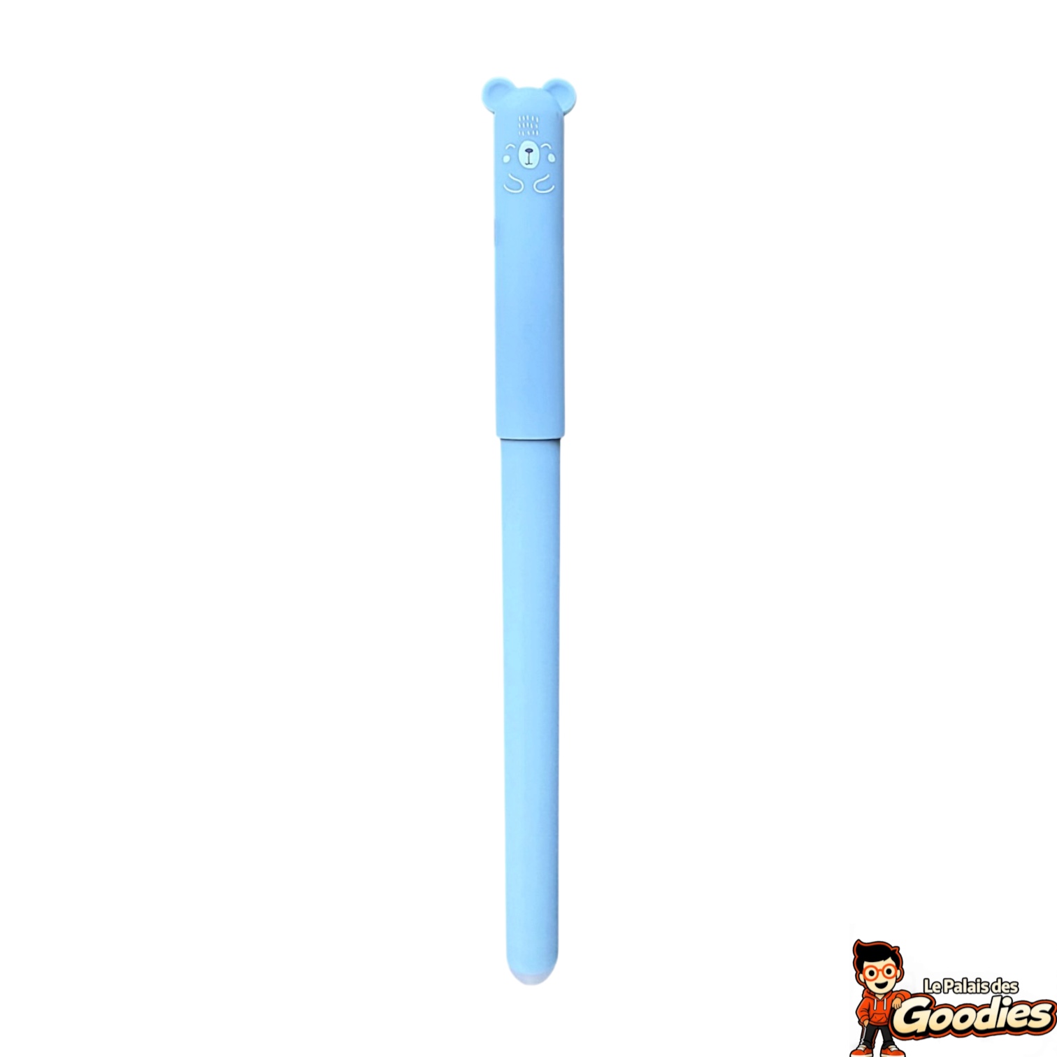Set de 4 stylos gel effaçables animaux pastel