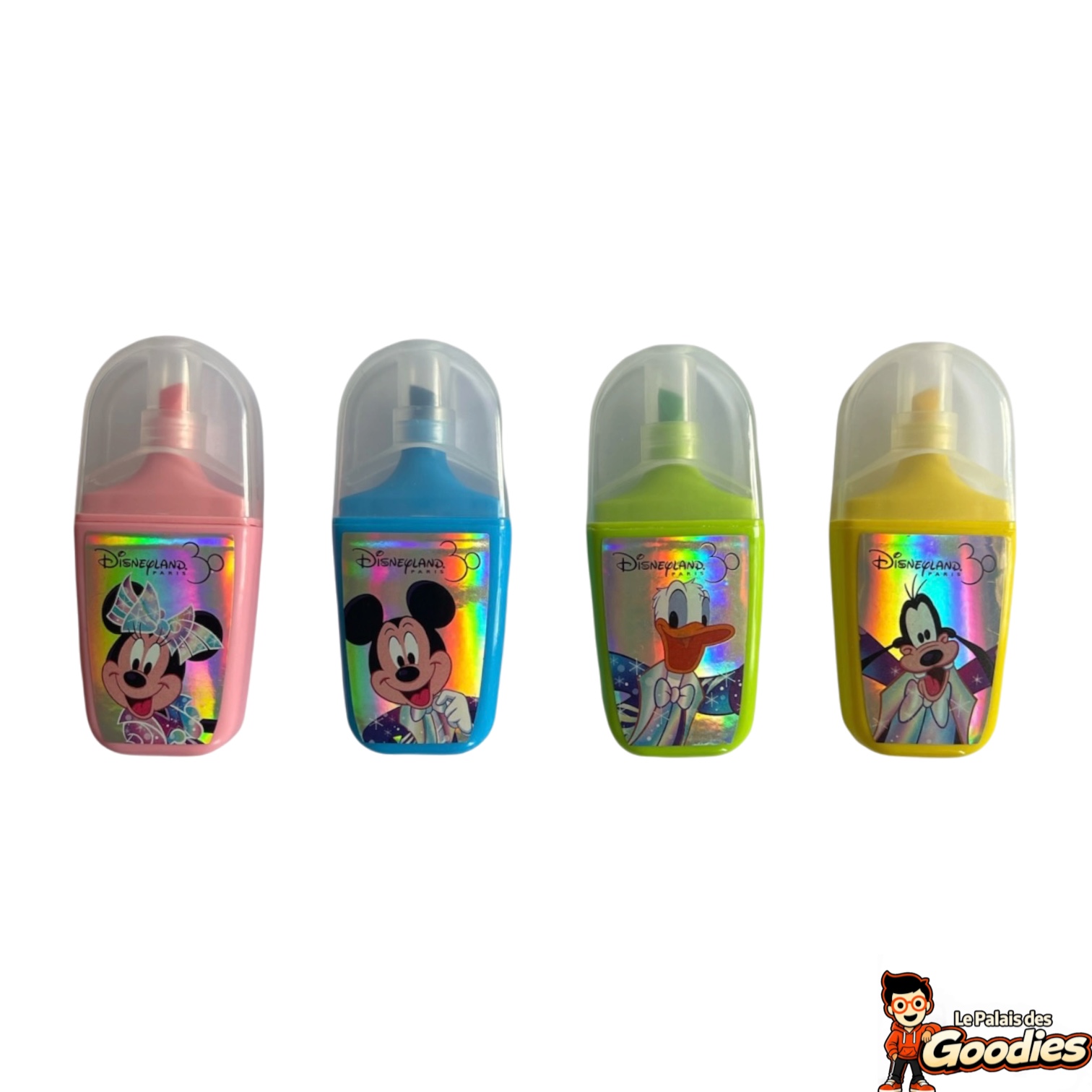 Disney - Mickey Mouse : Lot de 4 surligneurs