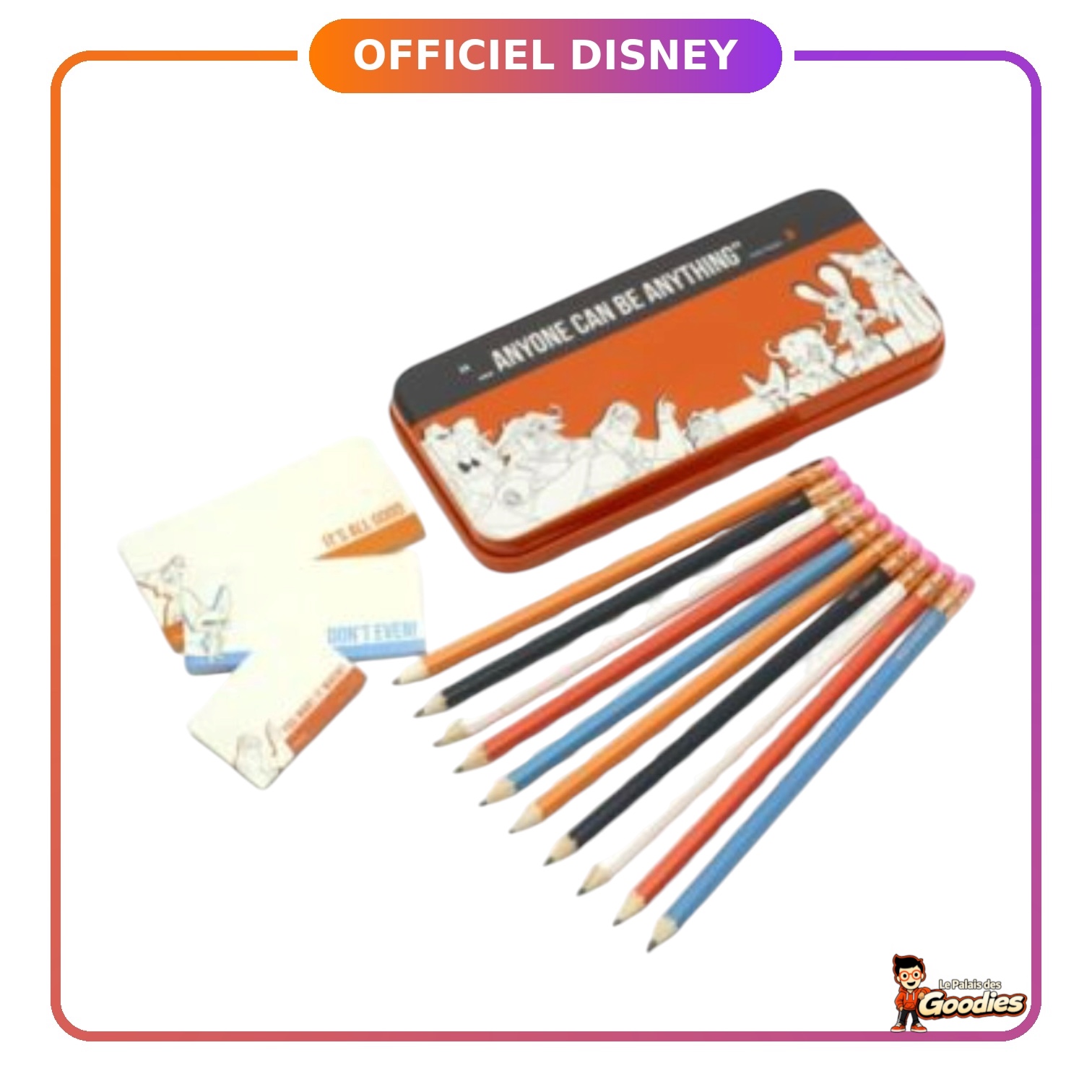 Disney - Zootopie : Boîte à crayons