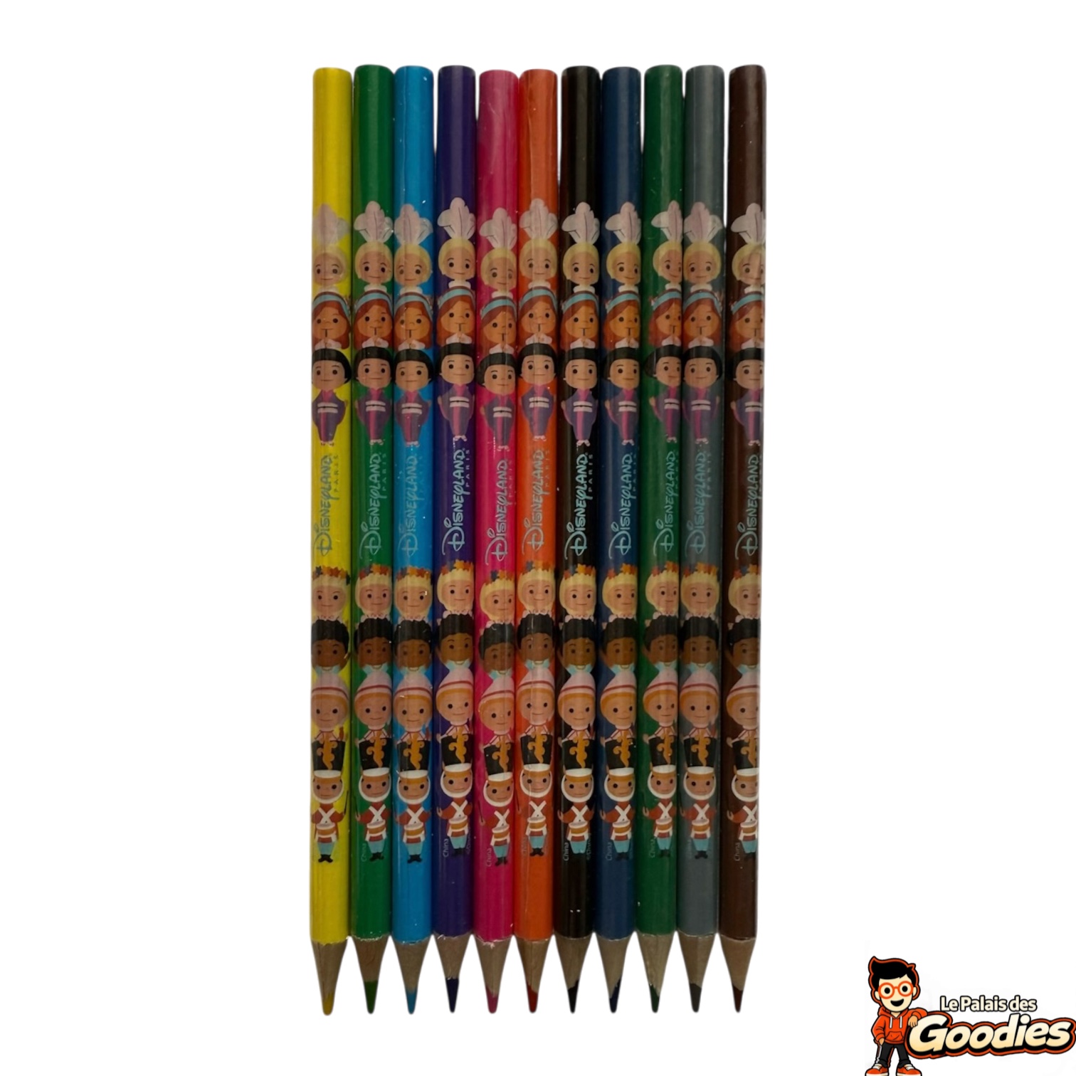 Disney - Its a small world : Set de 12 crayons de couleurs